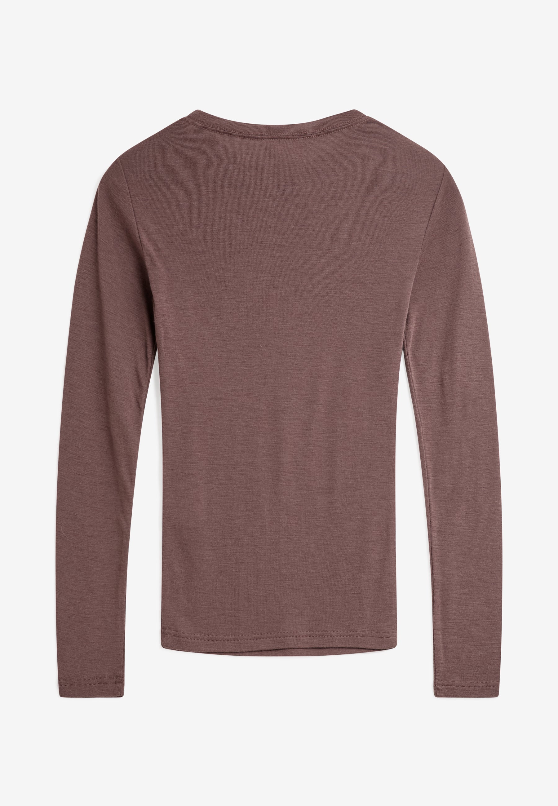 minimum female Natashas long sleeved t-shirt 3736 Jumper 1409 Peppercorn
