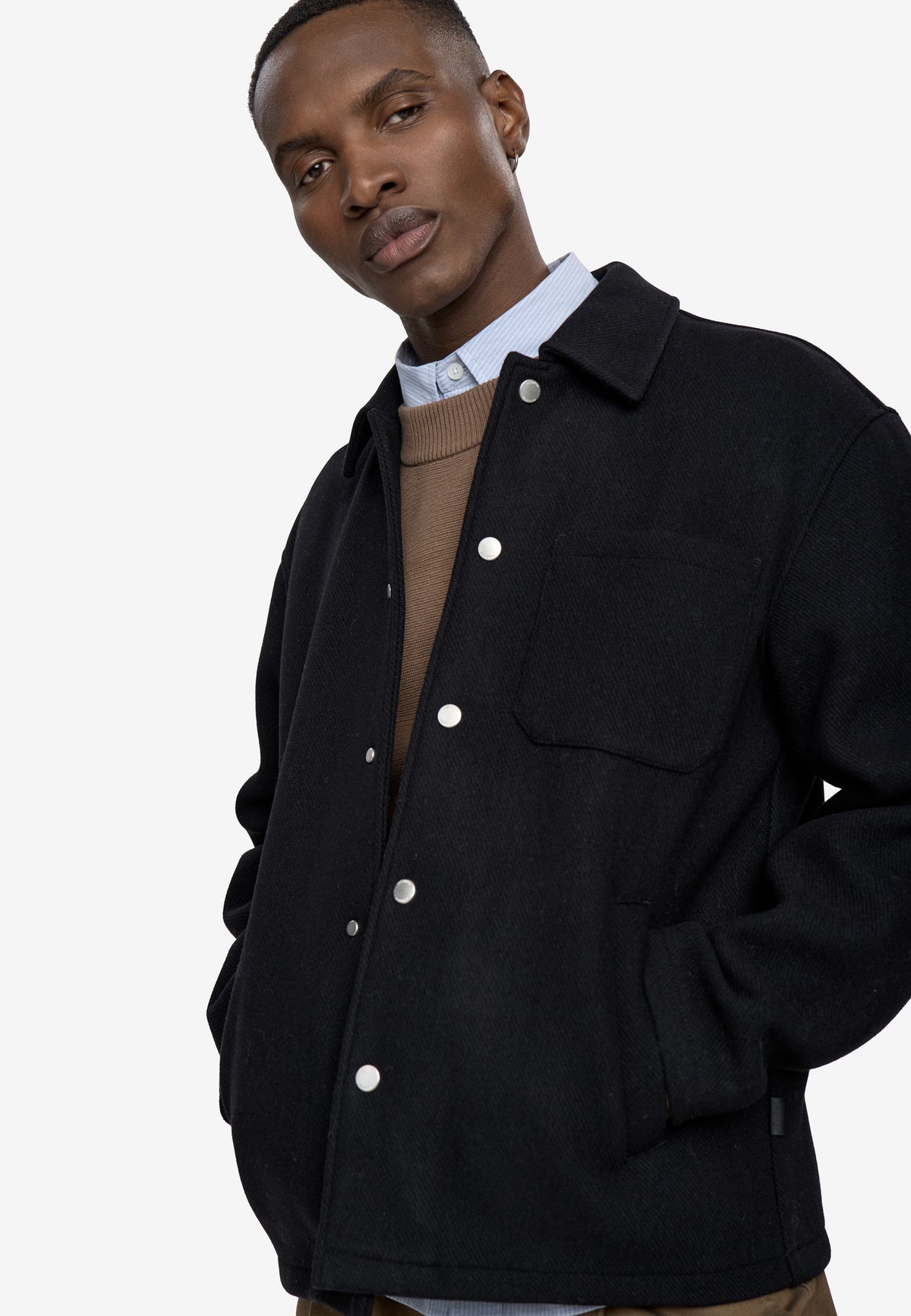 minimum male Paolo jacket 4944 Outerwear 999 Black