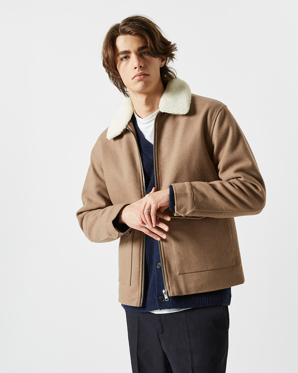minimum male Phemo 0029 Jacket 1410 Pine Bark
