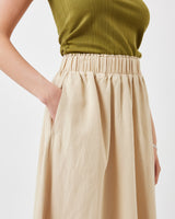 minimum female Ragnas 3069 Skirt Midi Skirt 1105 Brown Rice