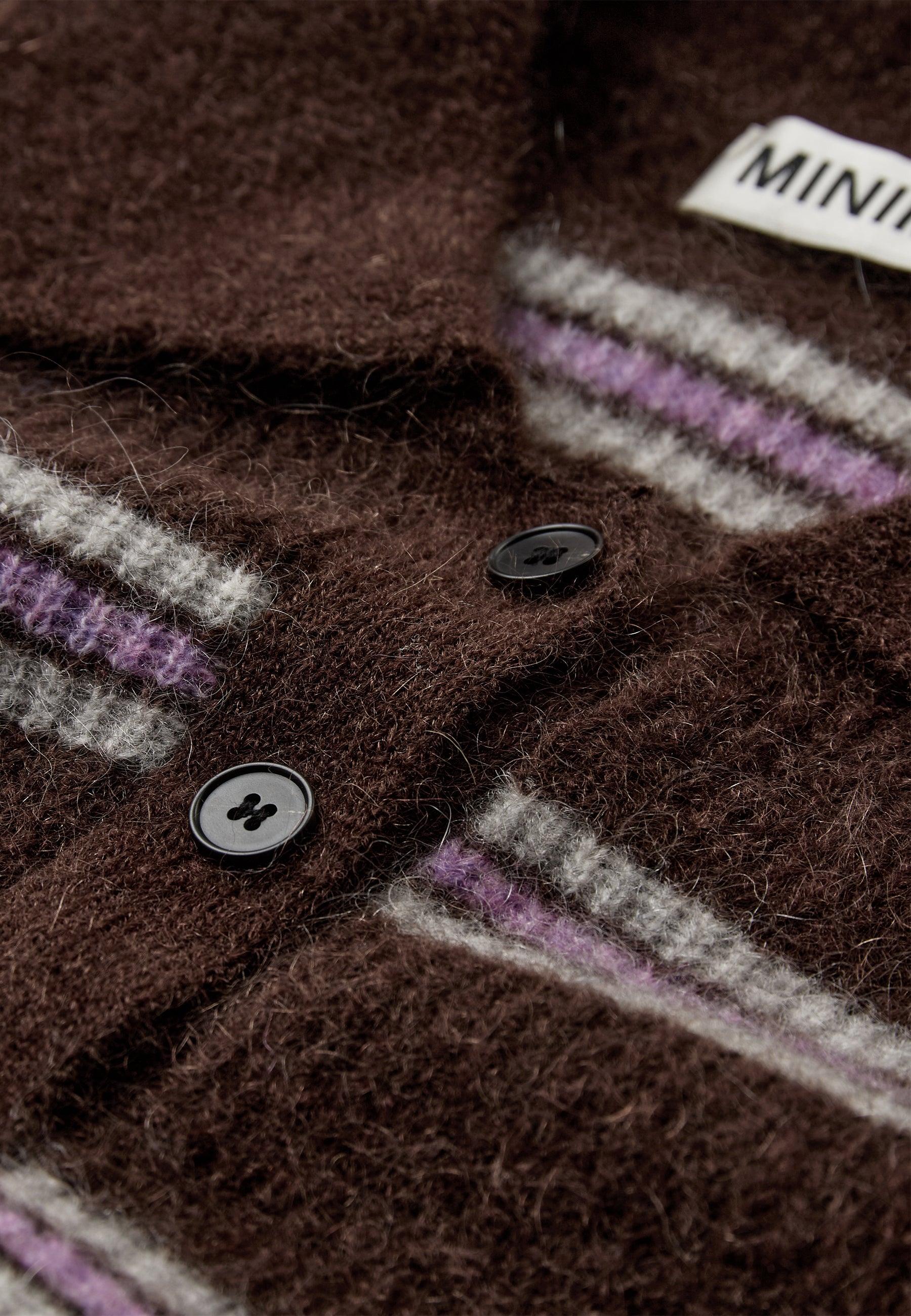 minimum female Ranni ls polo 4594 Jumper 1215 Shaved Chocolate