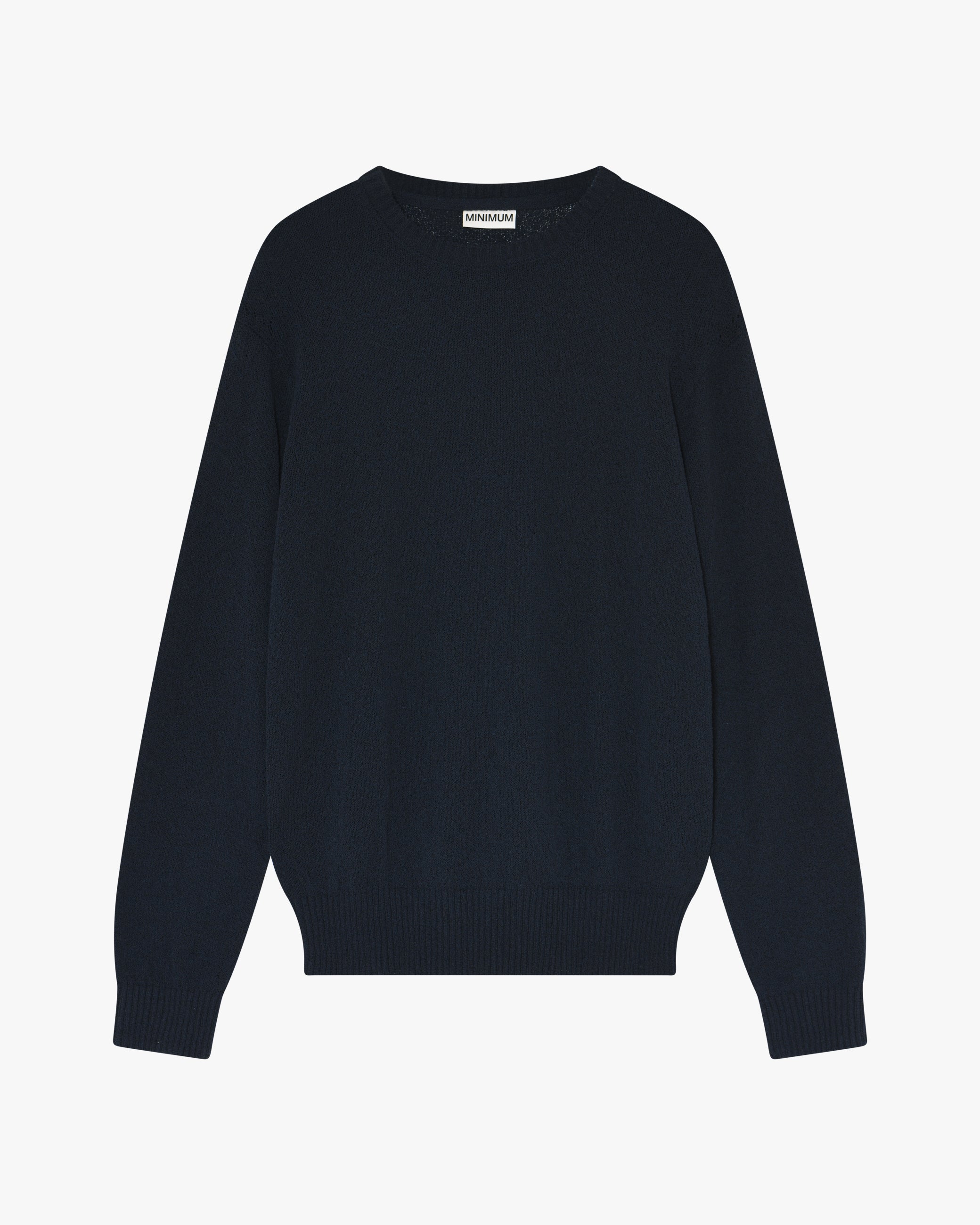 minimum male Roland knitted jumper 4122 Jumper 3922 Sky Captain