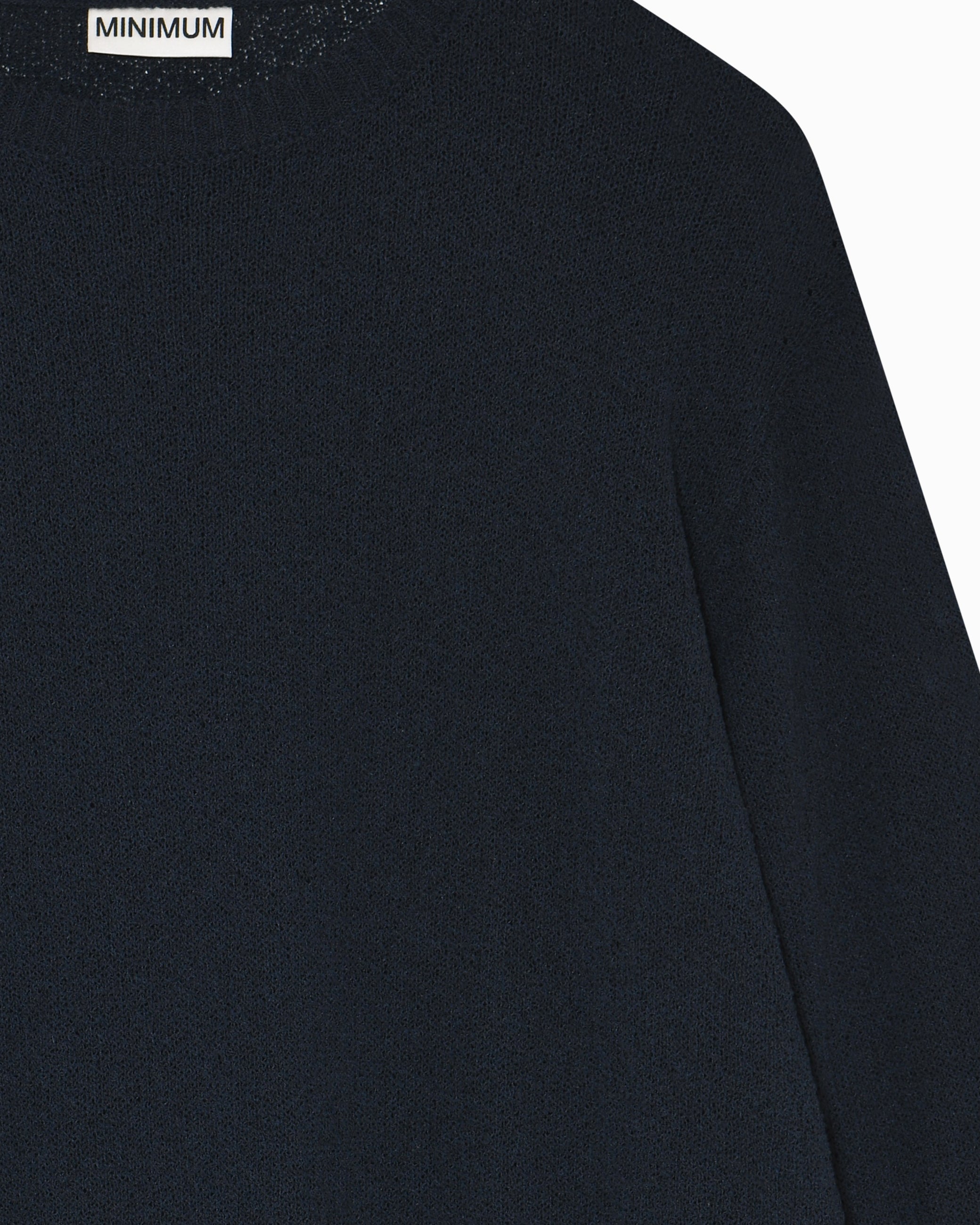 minimum male Roland knitted jumper 4122 Jumper 3922 Sky Captain