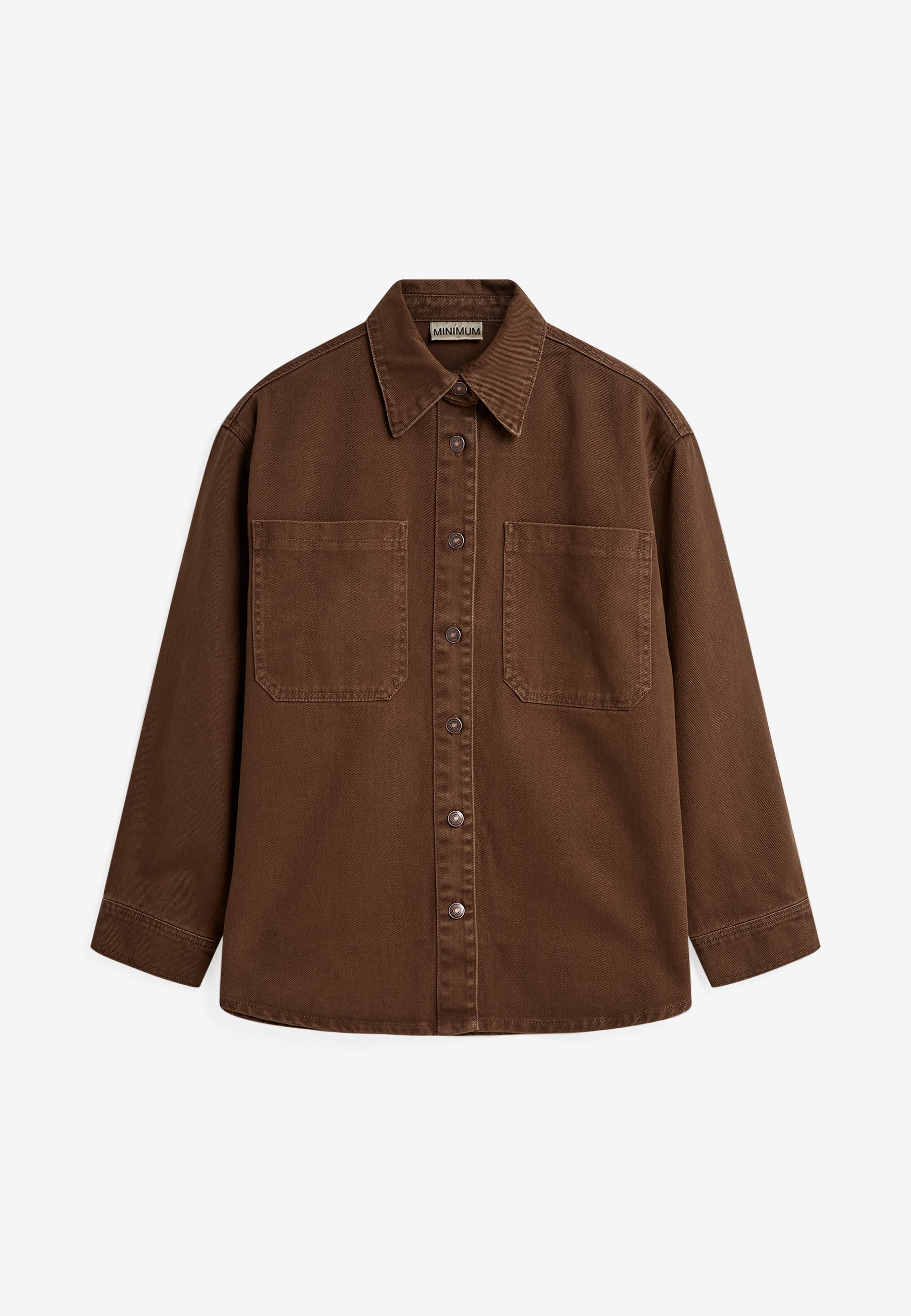 minimum female Rue rlx ls shirt 4777 Long Sleeved Shirt 0617 Teak