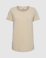 minimum female Rynah 2.0 0281 T-shirt Short Sleeved T-shirt 1105 Brown Rice