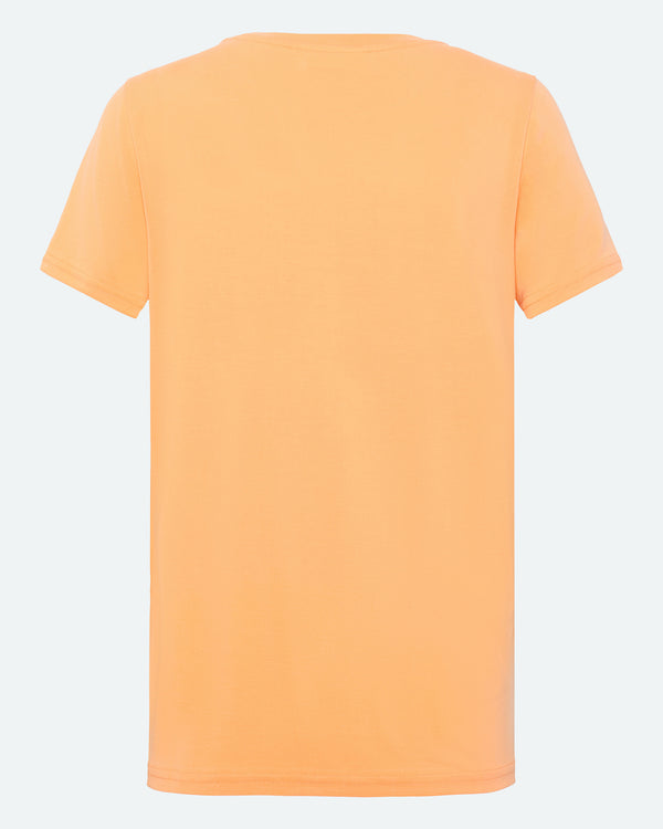 minimum female Rynah 2.0 0281 T-shirt Short Sleeved T-shirt 1231 Peach Cobbler
