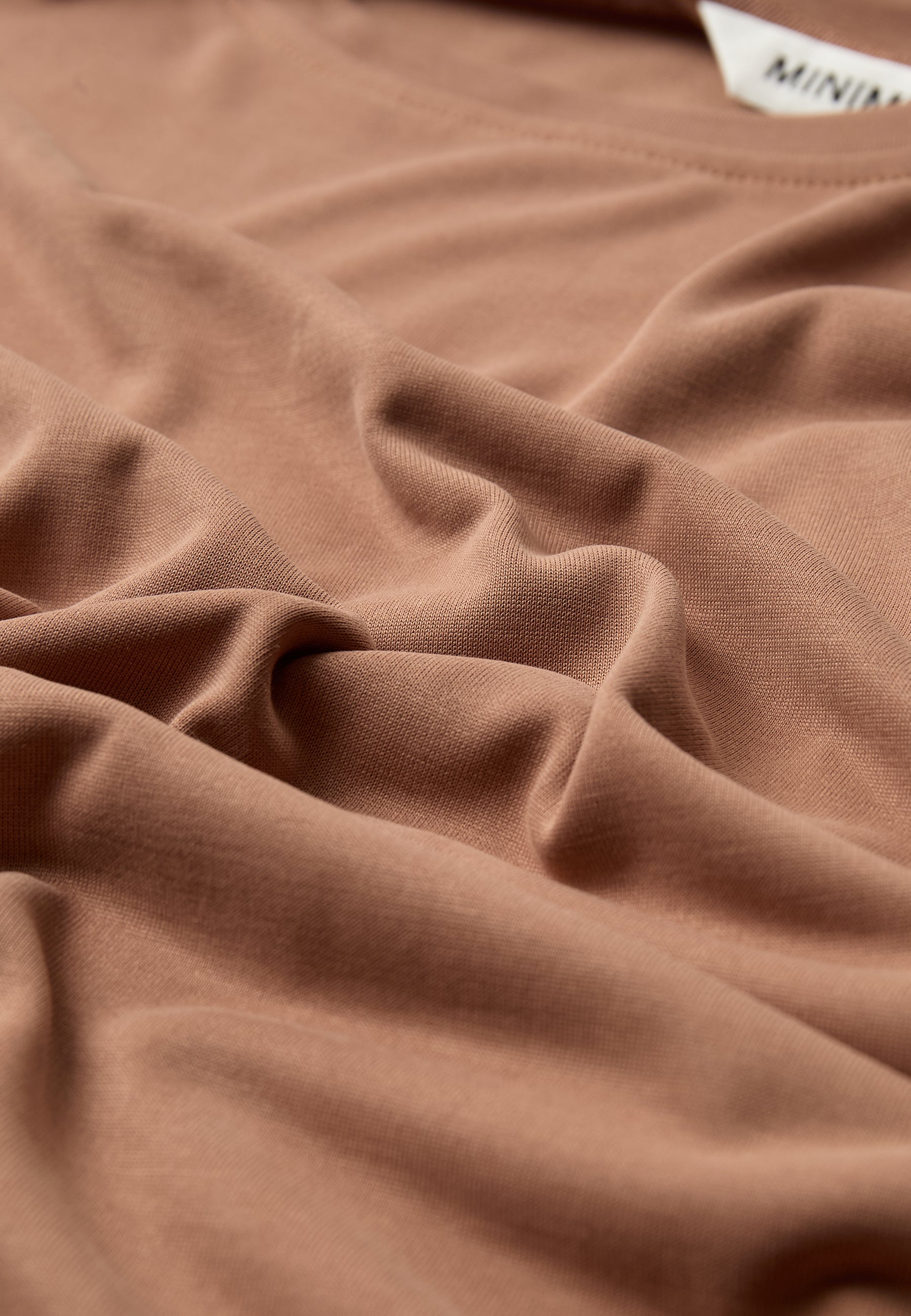 minimum female Rynah t-shirt 2.0 0281 Short Sleeved T-shirt 1230 Mocha Mousse