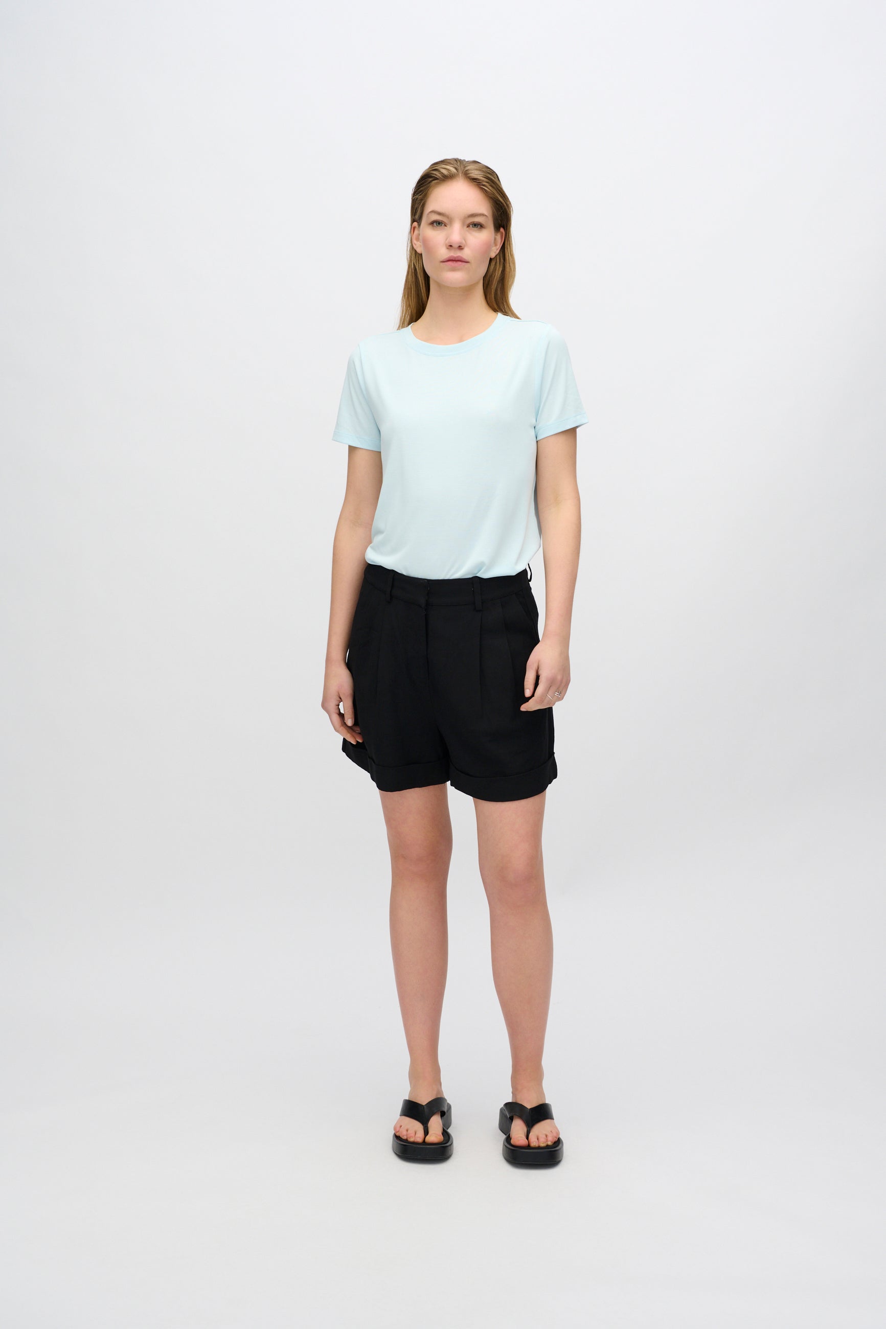 minimum female Rynah t-shirt 2.0 0281 Short Sleeved T-shirt 1242 Delicate Blue