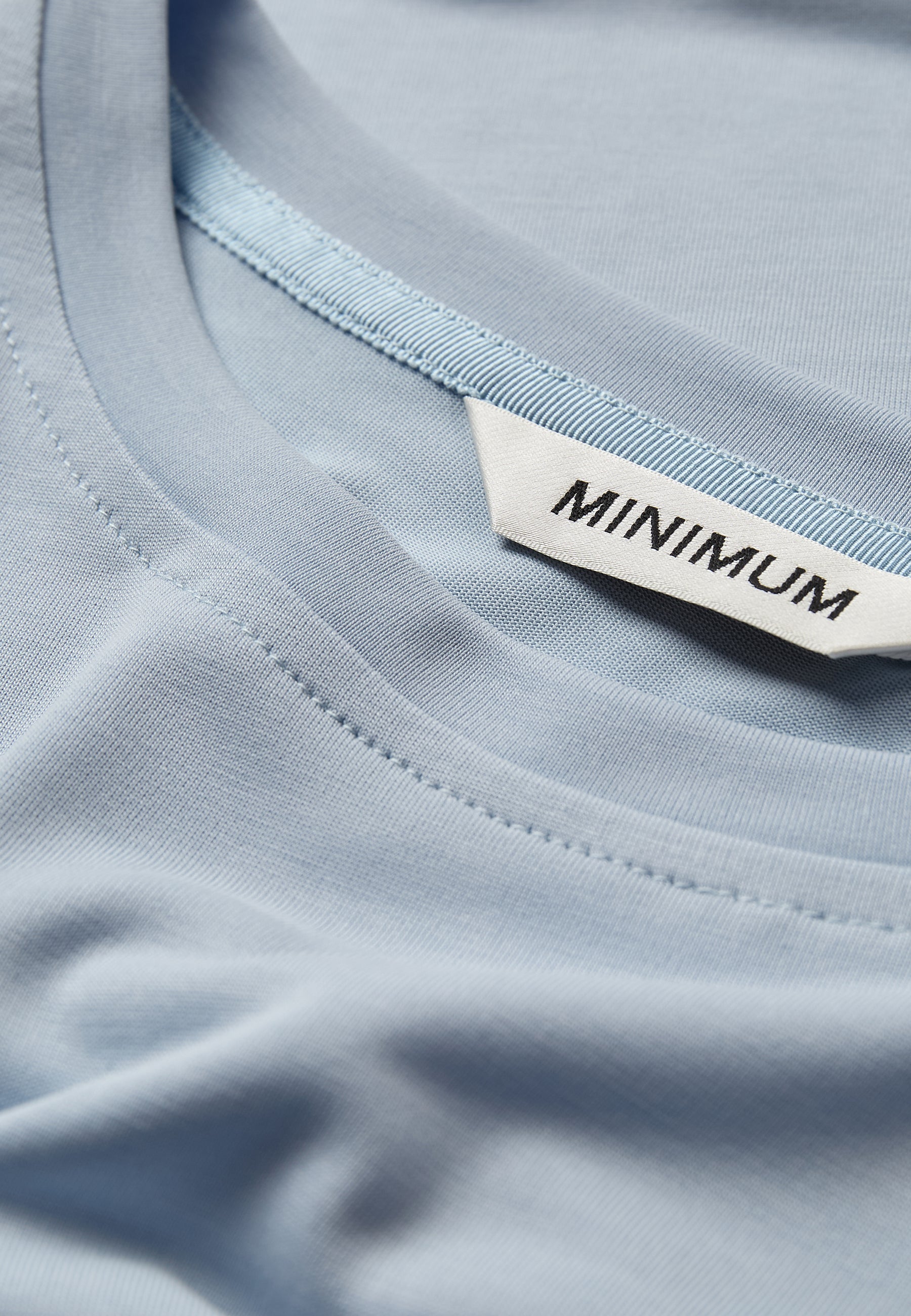 minimum female Rynah t-shirt 2.0 0281 Short Sleeved T-shirt 4115 Cashmere Blue