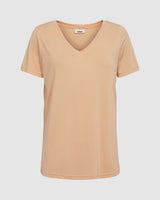 minimum female Rynih 0281 T-shirt Short Sleeved T-shirt 1231 Peach Cobbler