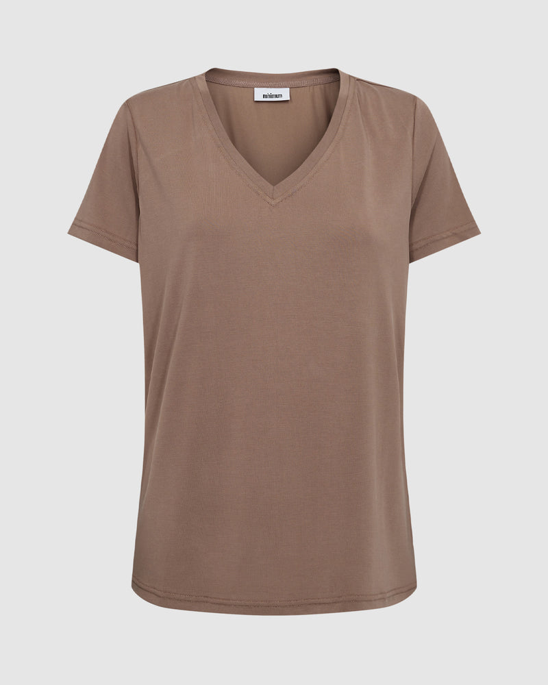 minimum female Rynih 0281 T-shirt Short Sleeved T-shirt 1410 Pine Bark