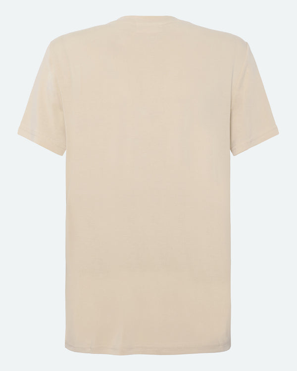 minimum female Rynih 0281 T-shirt Short Sleeved T-shirt 1105 Brown Rice