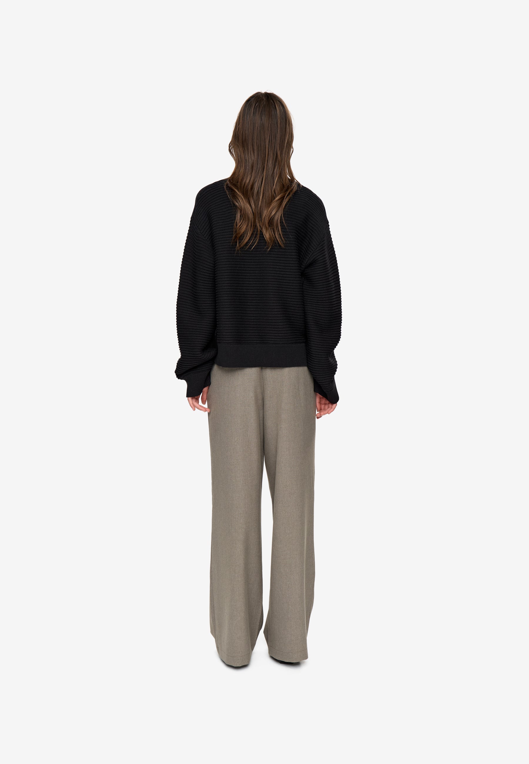 minimum female Sissel t-n jumper G035 Turtleneck 999 Black