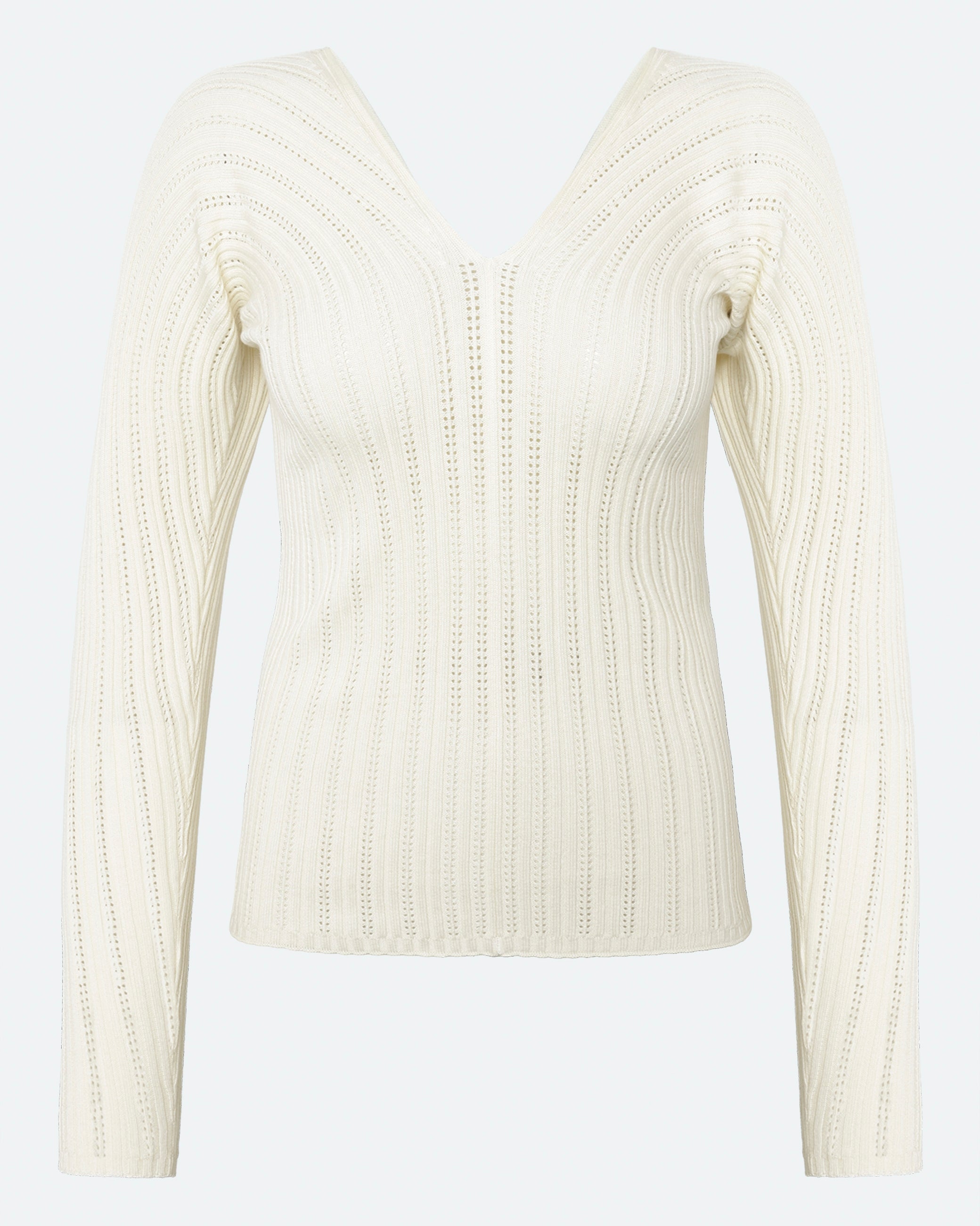 minimum female Sofia knit jumper 4268 Jumper 0011 Butter Cream