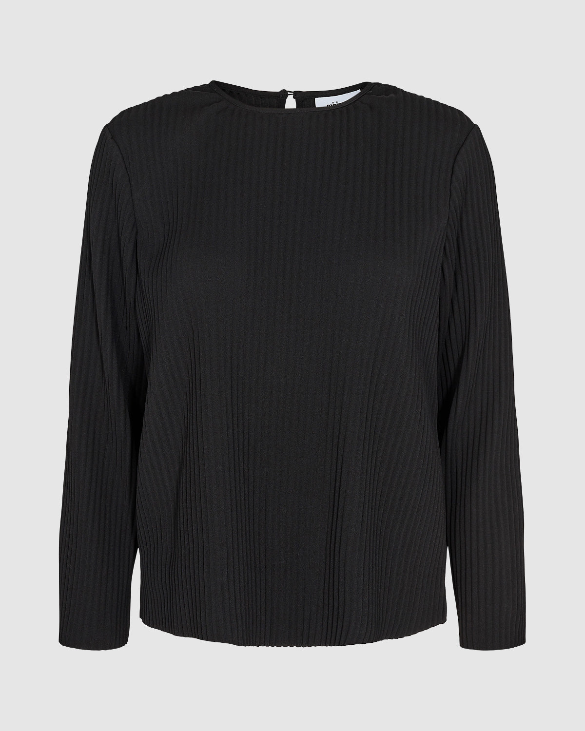 minimum female Stasi 9918 Long Sleeved Blouse 999 Black