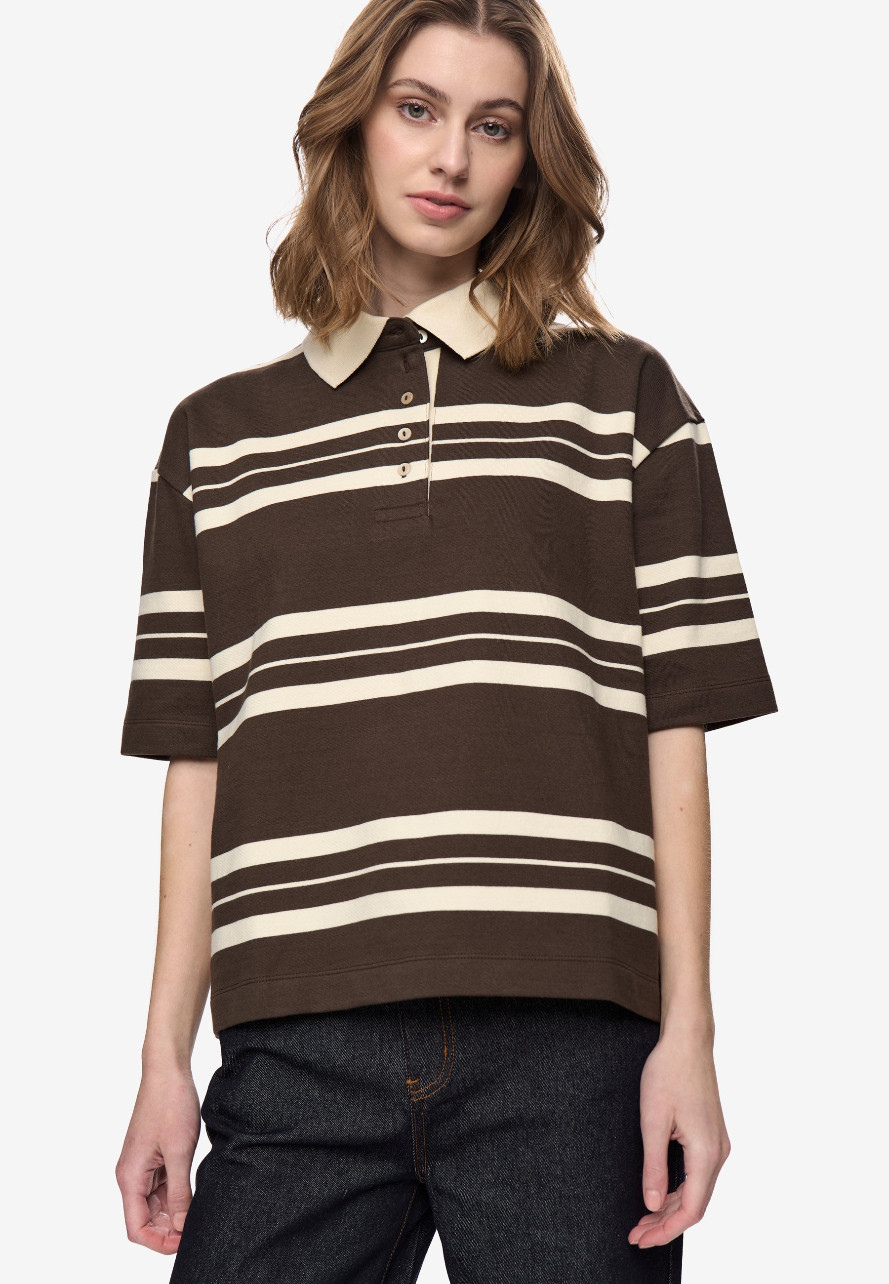 minimum female Thea ss polo G4771 Polo 0812 Turkish Coffee