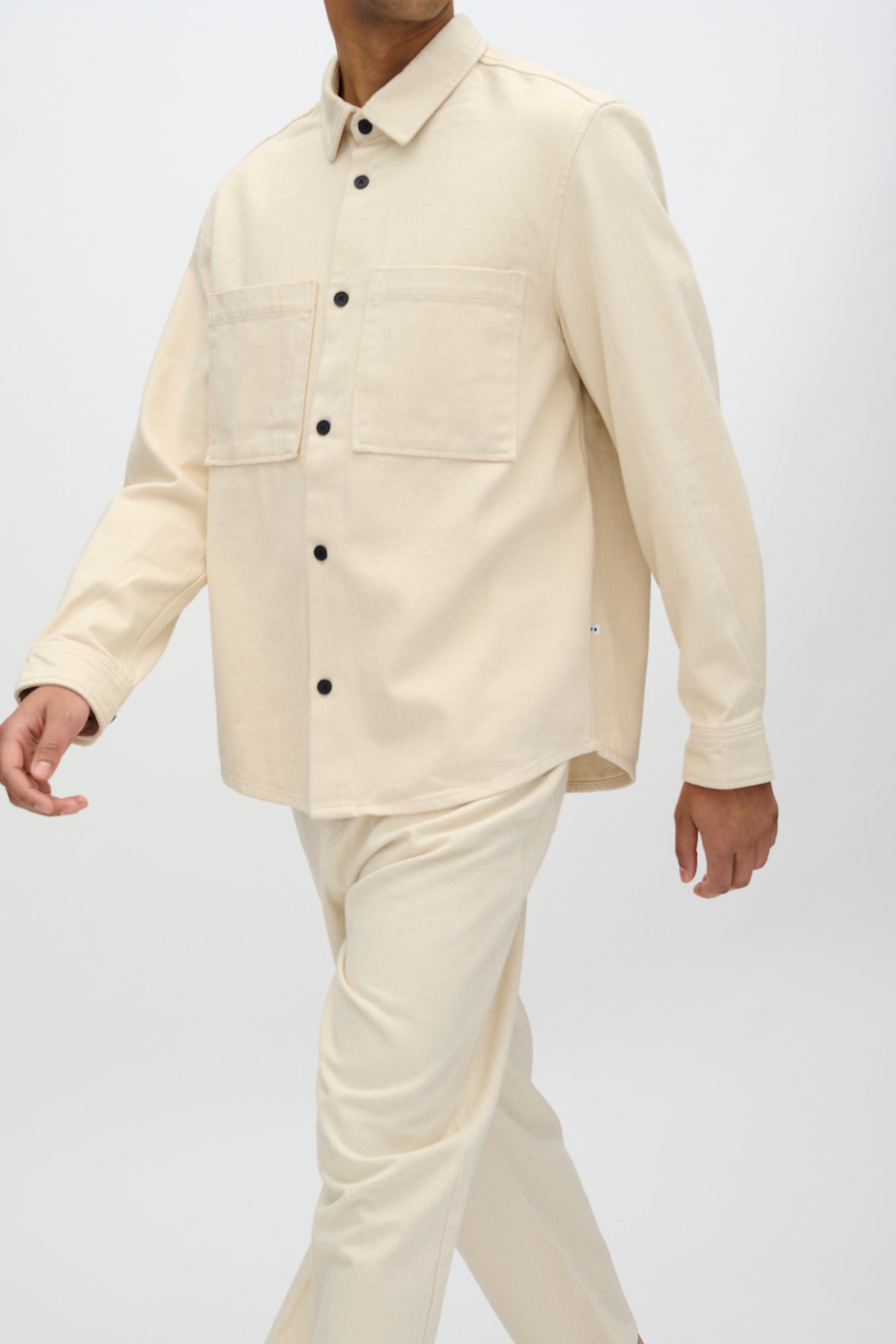 minimum male Titan overshirt 4113 Overshirt 1105 Brown Rice