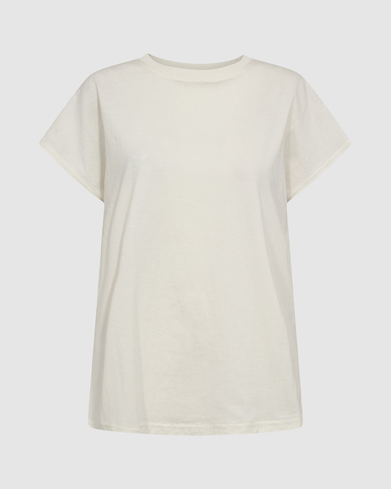 minimum female Toves 3067 T-shirt Short Sleeved T-shirt 0608 Coco Milk
