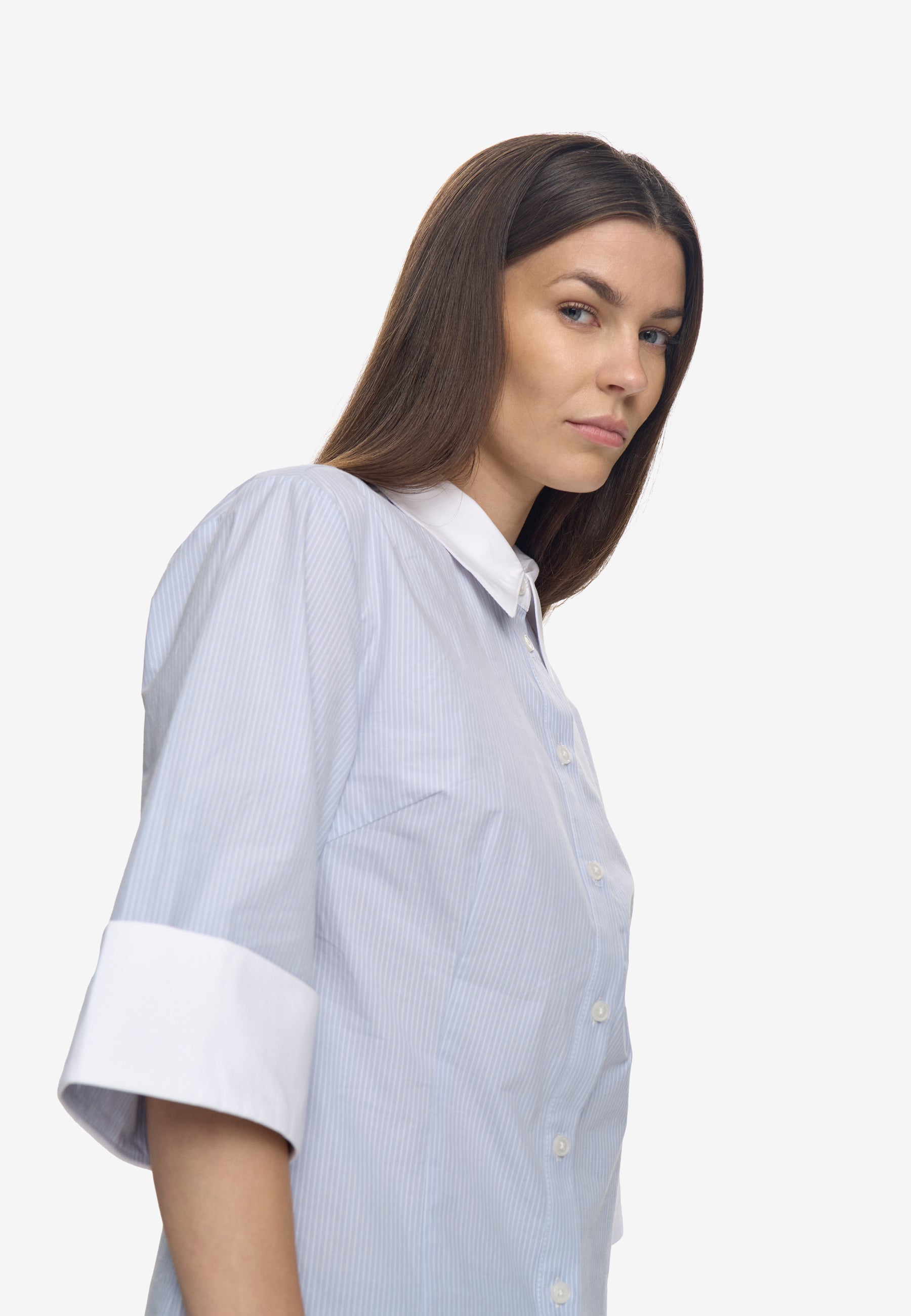 minimum female Una ss shirt 4670 Short Sleeved Shirt 4320 Baltic Sea