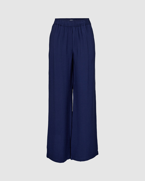 minimum female Veras 3077 Pants Casual Pants 3933 Medieval Blue