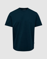 minimum male Aarhus G029 T-shirt Short Sleeved T-shirt 687 Navy Blazer