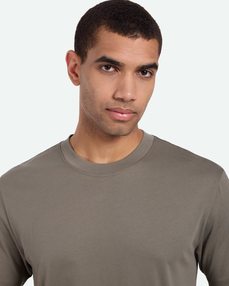 minimum male Aarhus short sleeved t-shirt G029 GOTS Short Sleeved T-shirt 0515 Dusty Olive