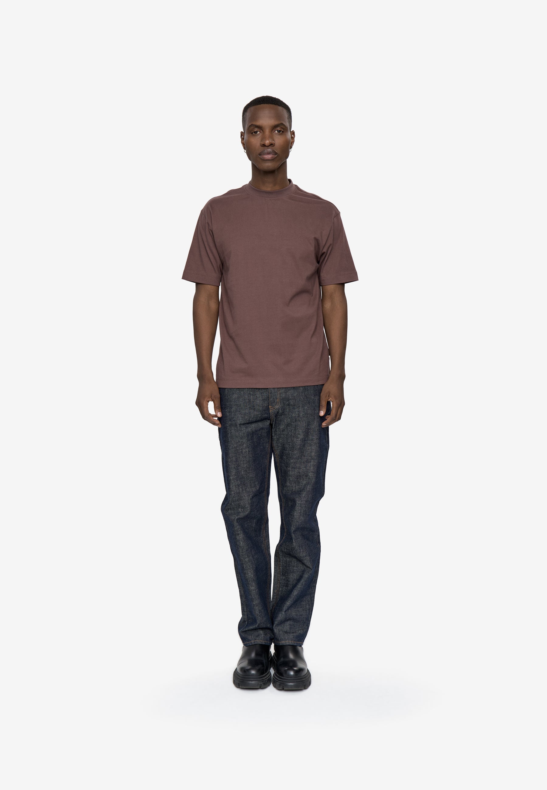minimum male Aarhus short sleeved t-shirt G029 GOTS Short Sleeved T-shirt 1409 Peppercorn