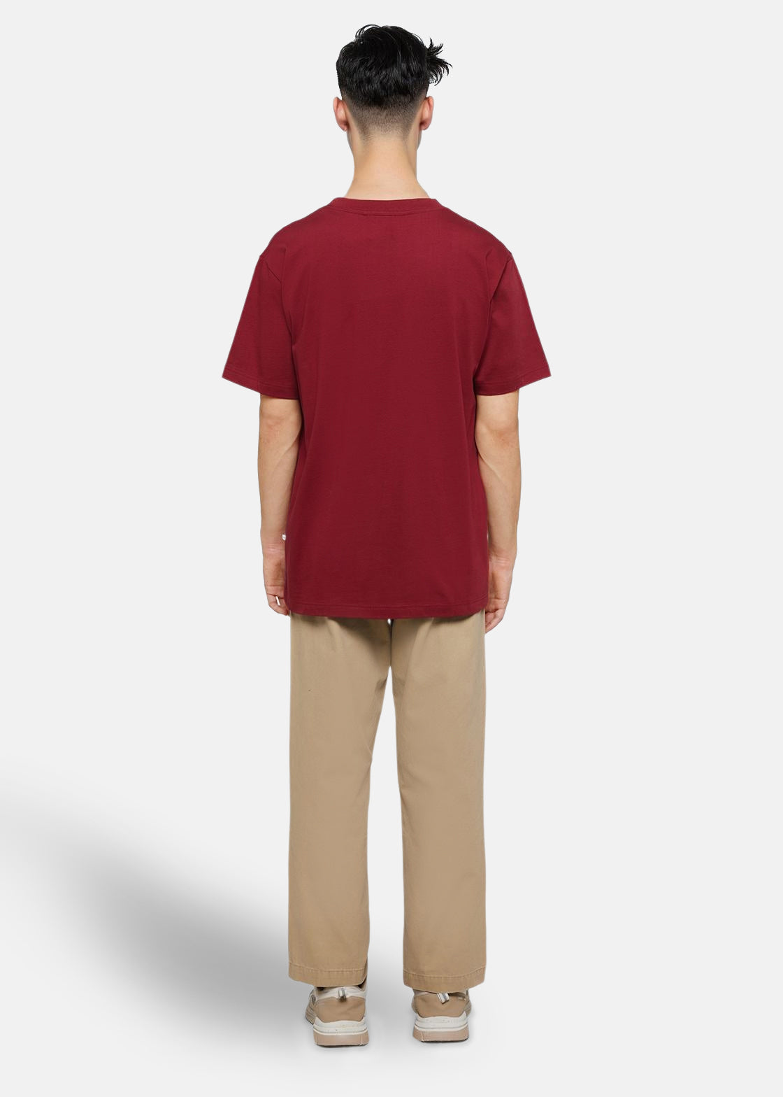 minimum male Aarhus short sleeved t-shirt G029 GOTS Short Sleeved T-shirt 1534 Merlot