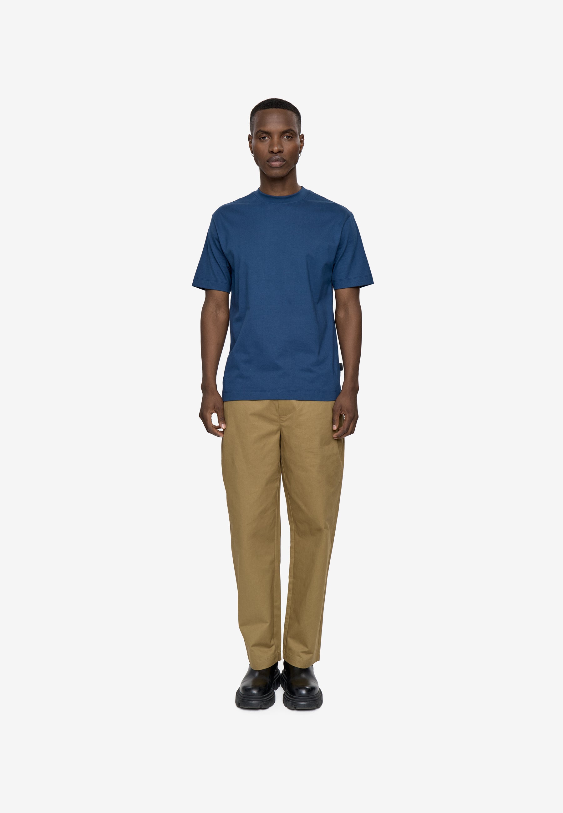 minimum male Aarhus short sleeved t-shirt G029 GOTS Short Sleeved T-shirt 4027 Insignia blue