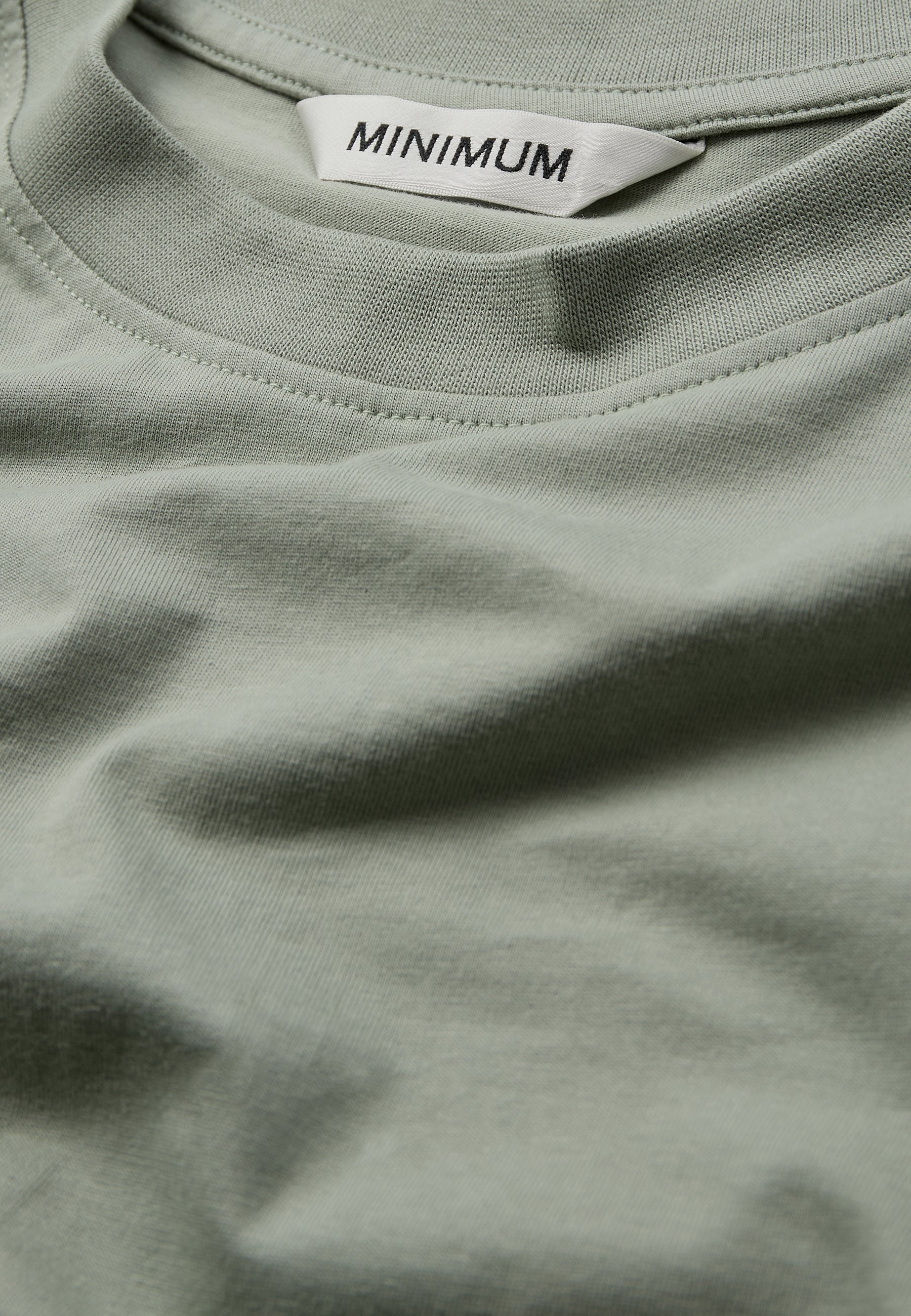 minimum male Aarhus short sleeved t-shirt G029 GOTS Short Sleeved T-shirt 5107 Chinois green