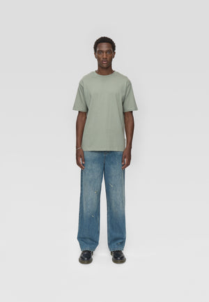 minimum male Aarhus short sleeved t-shirt G029 GOTS Short Sleeved T-shirt 5107 Chinois green