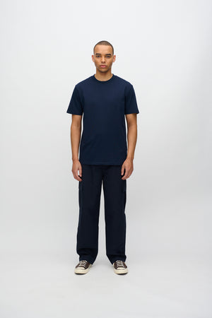 minimum male Aarhus short sleeved t-shirt G029 GOTS Short Sleeved T-shirt 687 Navy Blazer