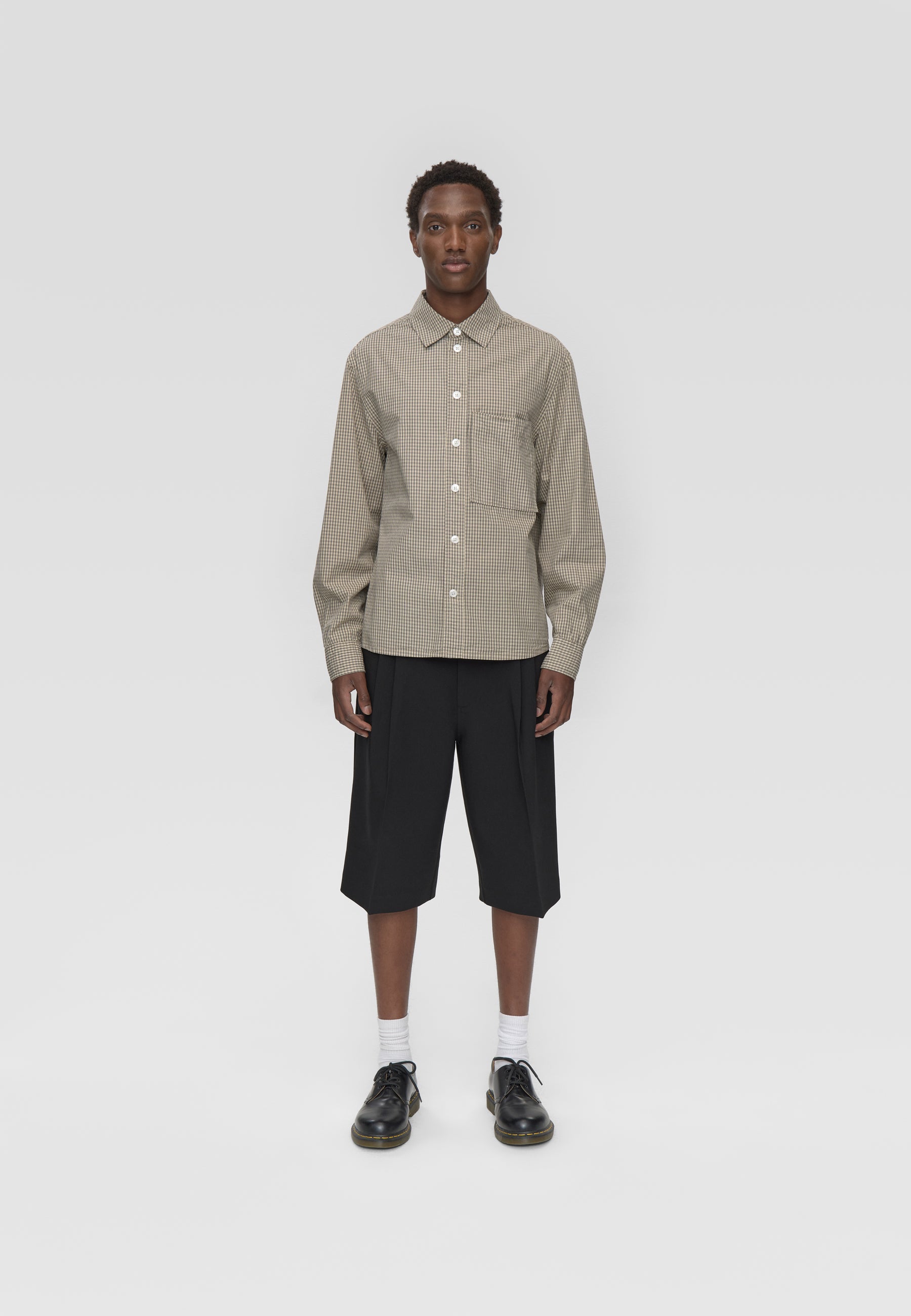 minimum male Ace rlx ls check shirt 4650 Long Sleeved Shirt 6305 Pelican