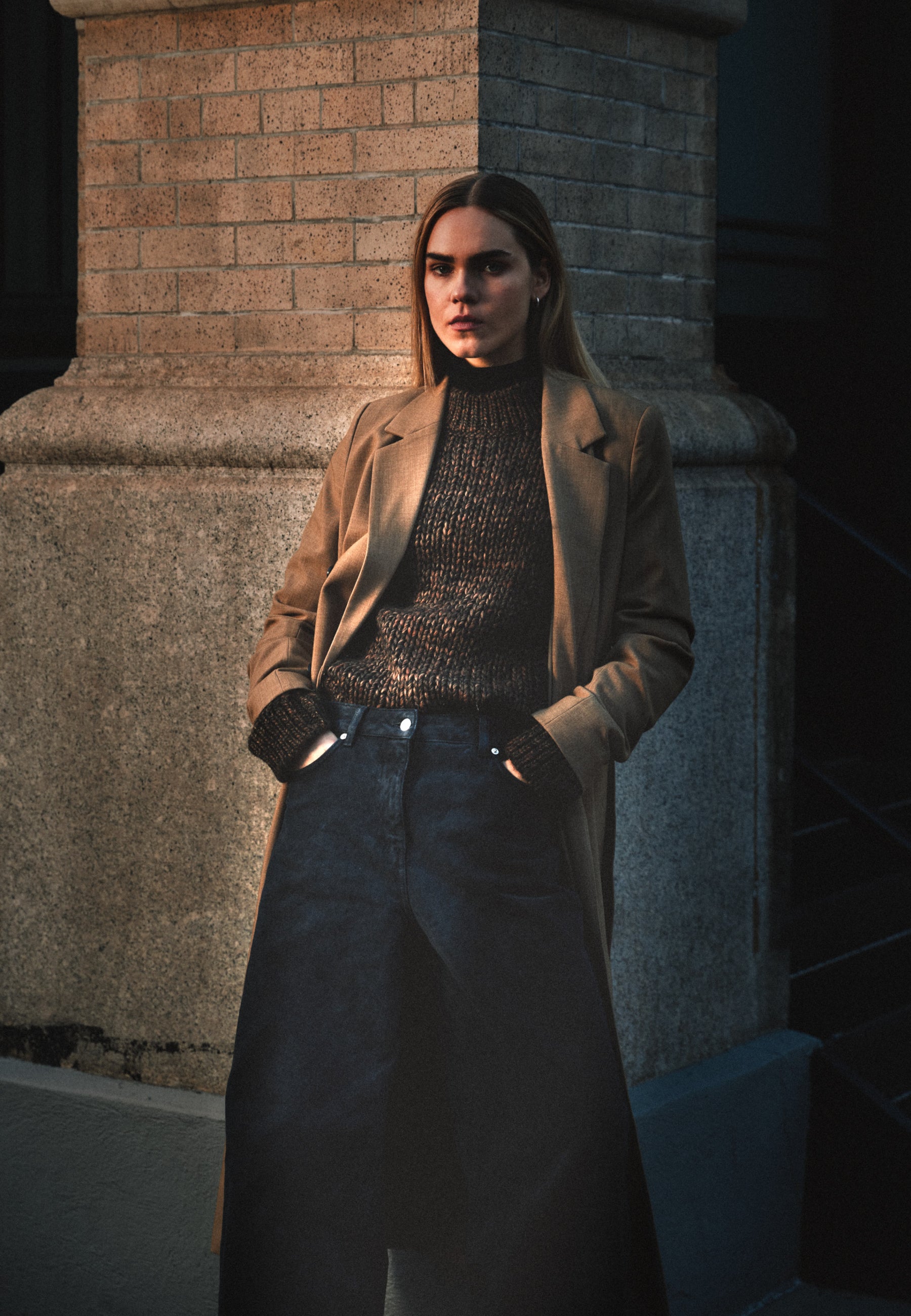 minimum female Agnes coat 4317 Outerwear 0513 Eucalyptus