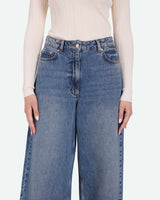 minimum female Aiyas jeans 3731 Loose Jeans 1002 Medium Blue