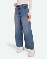 minimum female Aiyas jeans 3731 Loose Jeans 1002 Medium Blue