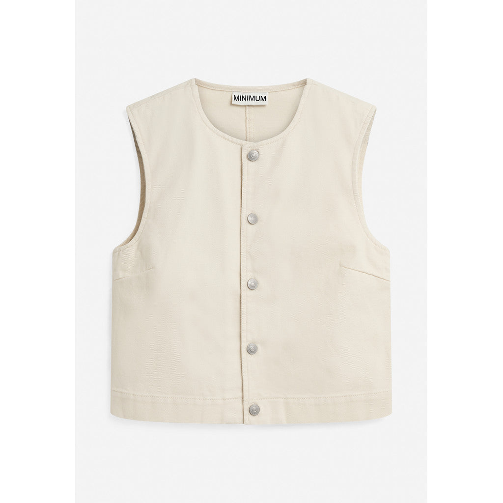 minimum female Alessia vest 4579 Gilet 999 Black