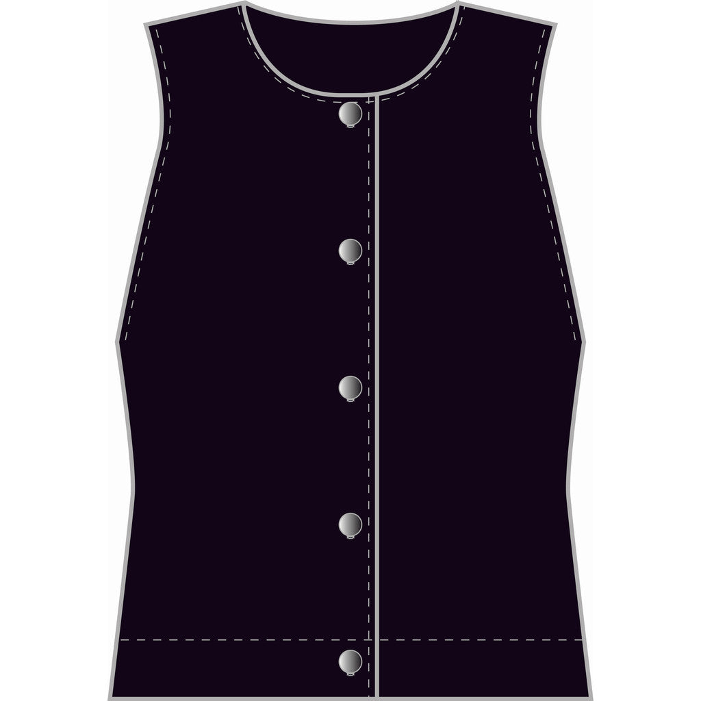 minimum female Alessia vest 4579 Gilet 999 Black