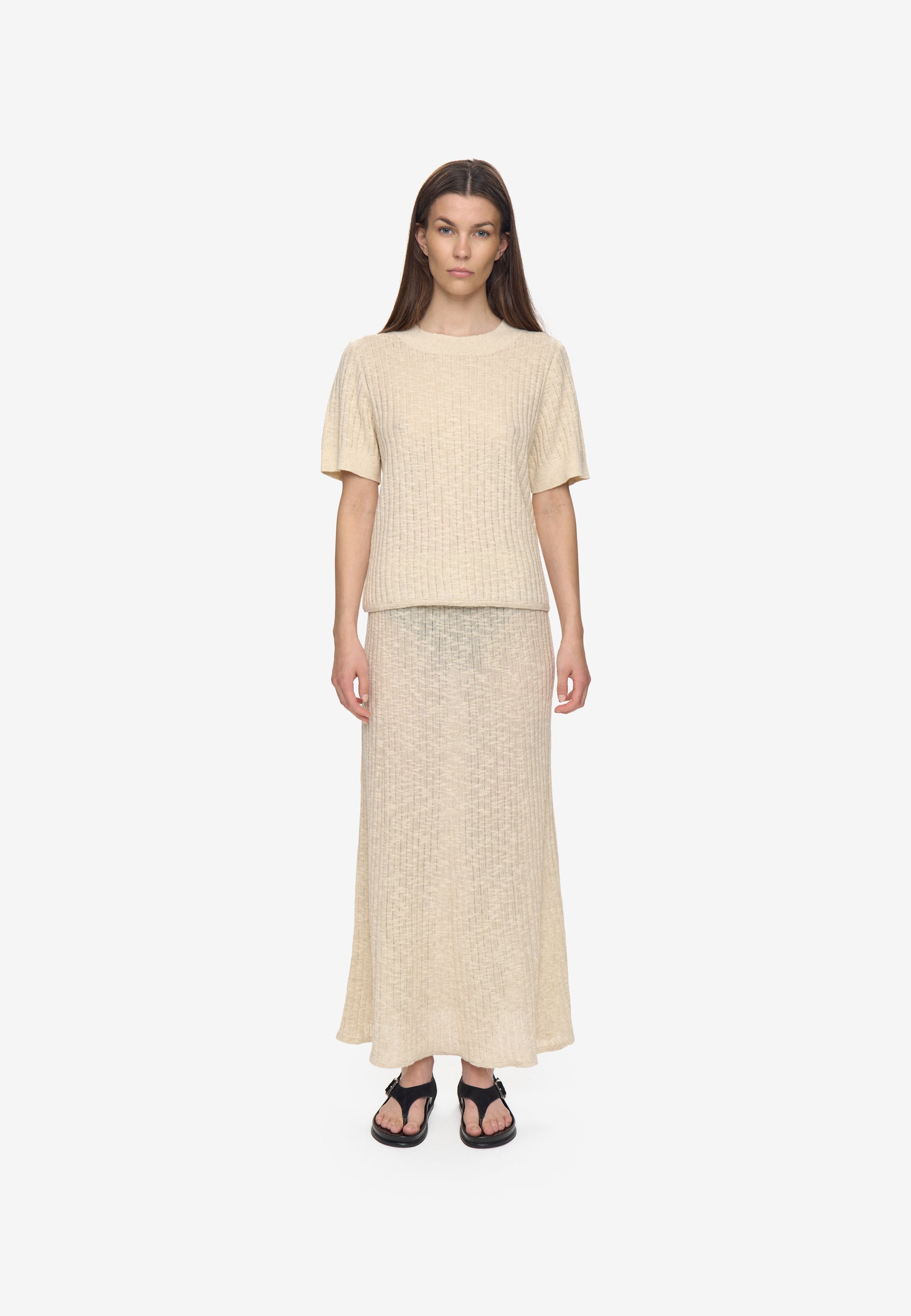 minimum female Amaya mw long skirt 4746 Skirt 1105 Brown Rice