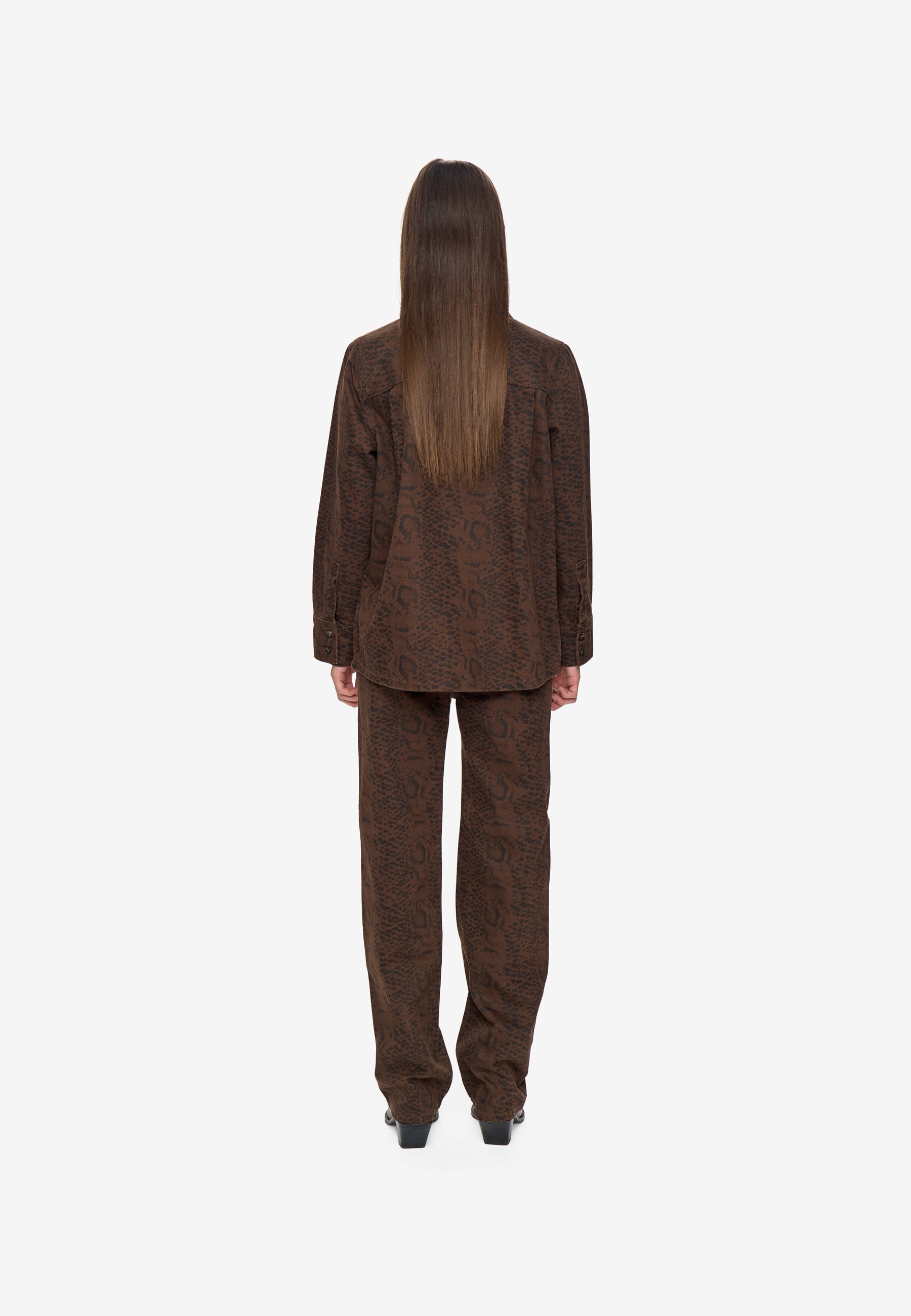 minimum female Andrea shirt 4514 Long Sleeved Shirt 1815 Shitake
