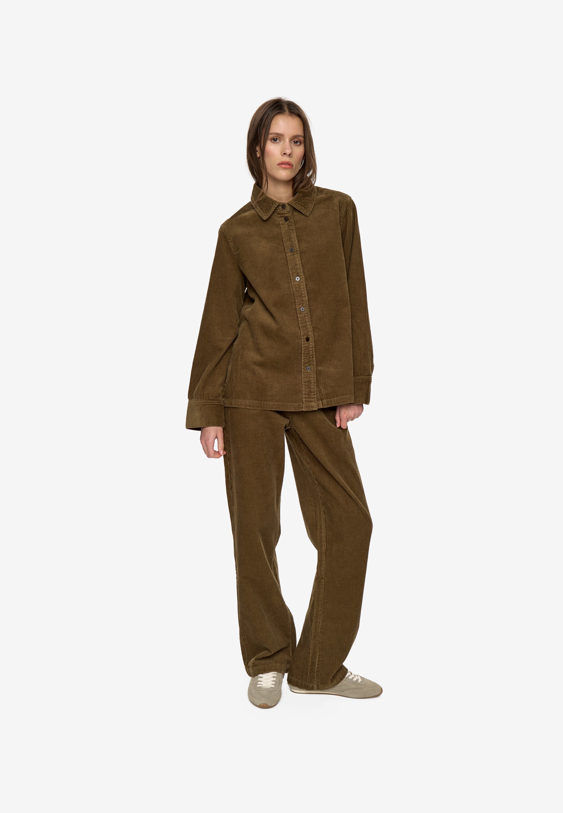 minimum female Andrea shirt 4883 Long Sleeved Shirt 1815 Shitake