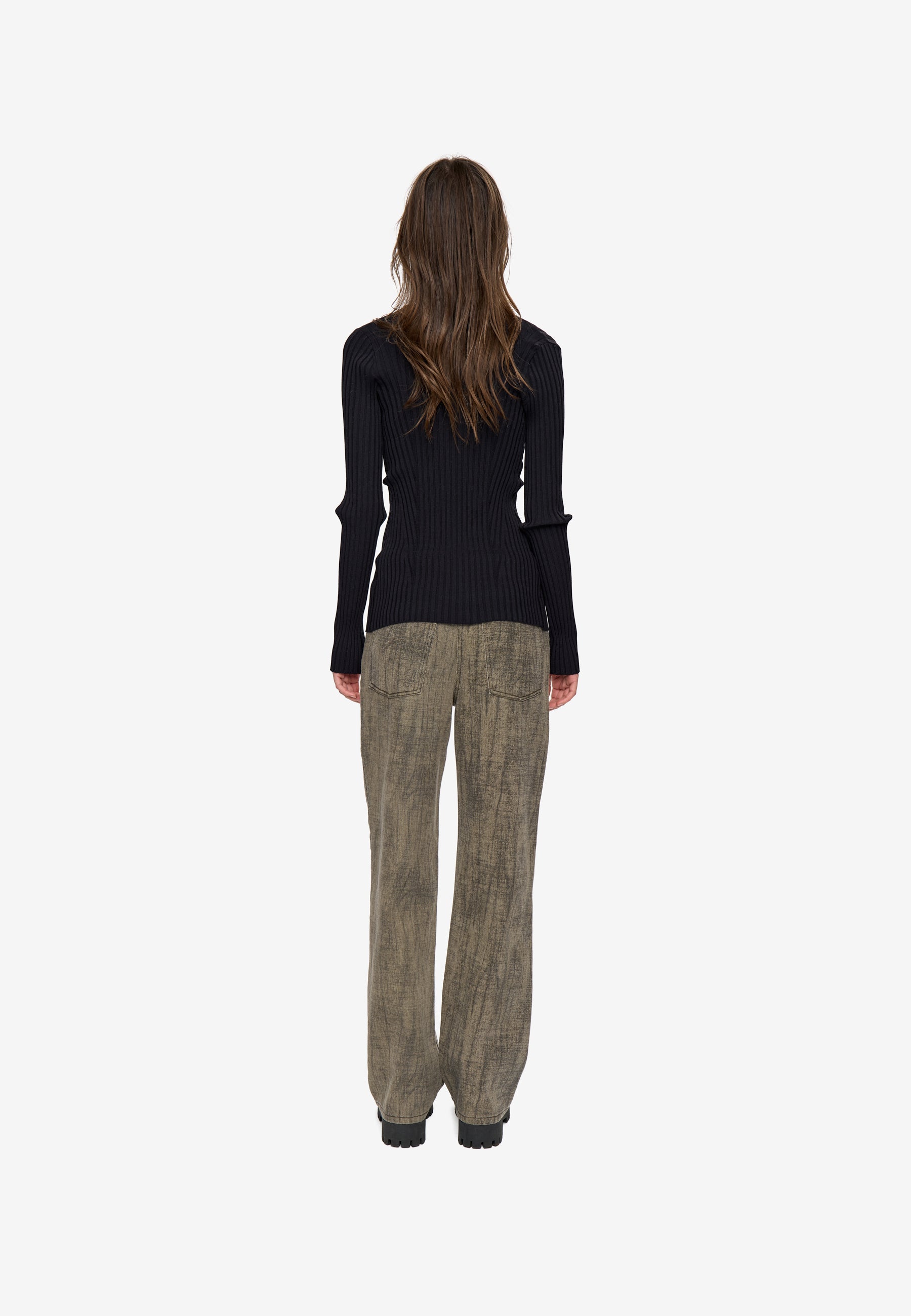 minimum female Annadel v-n jumper 4888 Jumper 999 Black