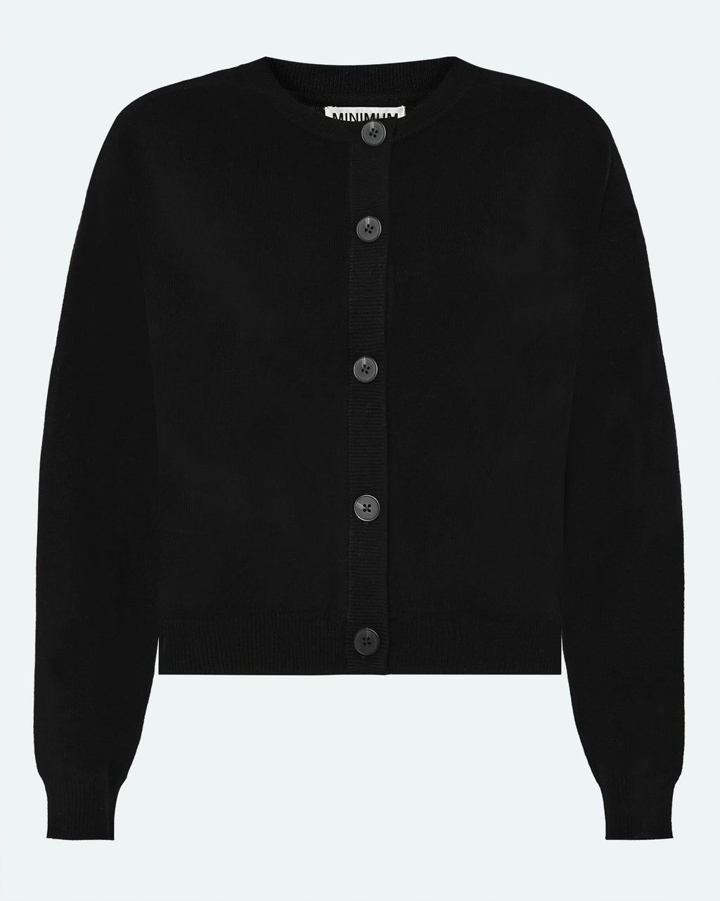 minimum female Assiana cardigan 3801 Jumper 999 Black