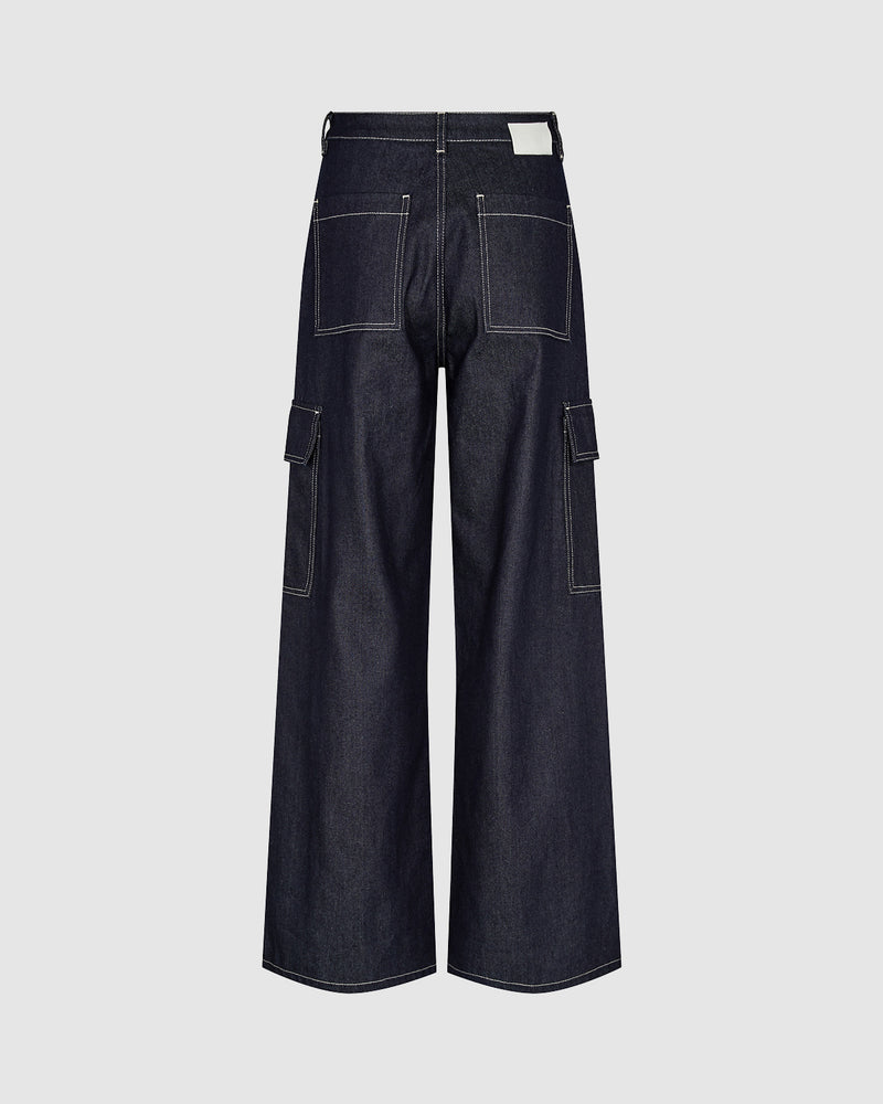 minimum female Astas 9931 Straight Jeans 6811 Dark Indigo