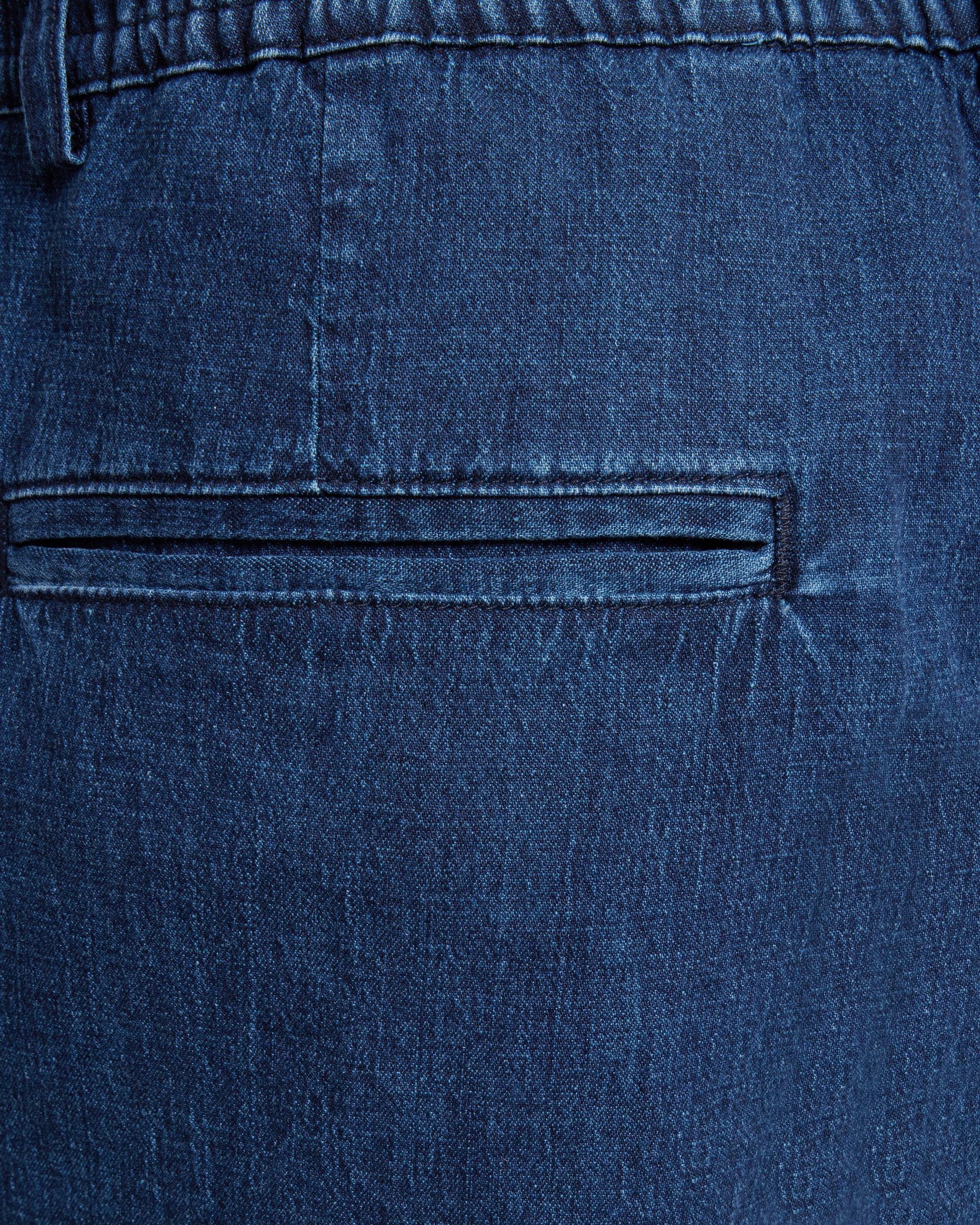 minimum male Atlas denim and linen blend shorts 4239 Shorts 3922 Sky Captain