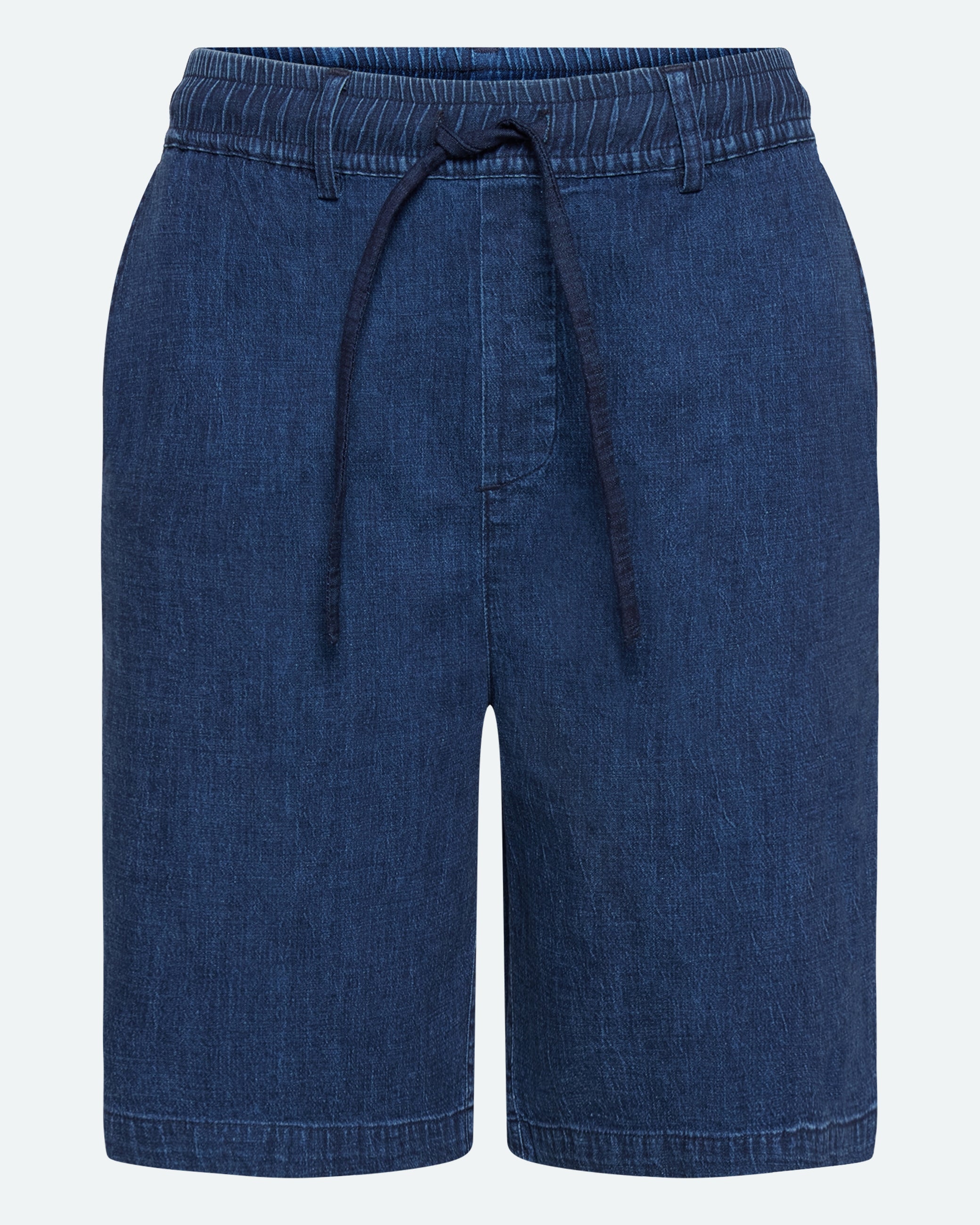 minimum male Atlas denim and linen blend shorts 4239 Shorts 3922 Sky Captain