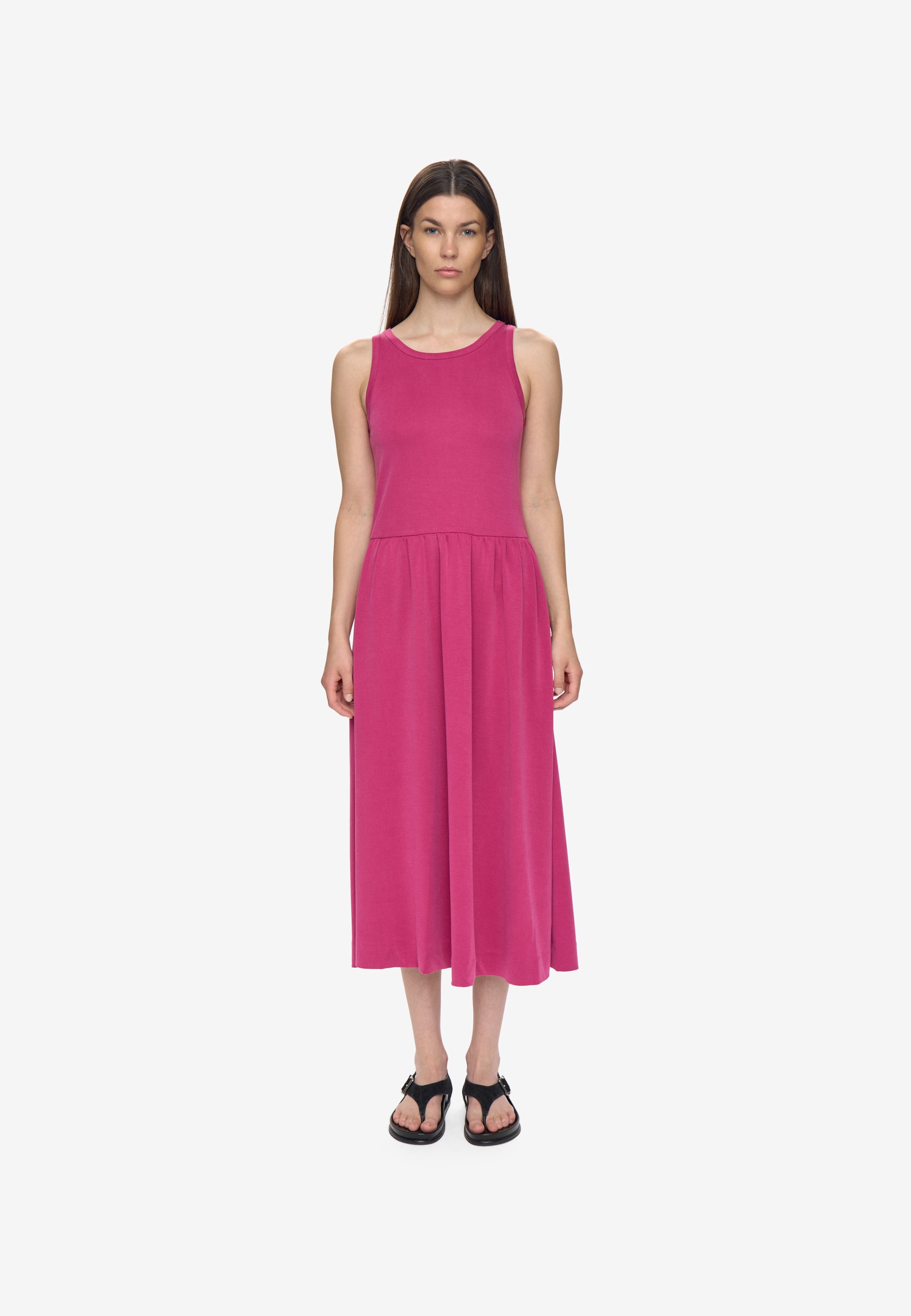 minimum female Aya midi dress 4266 Midi Dress 2434 Festival Fuchsia