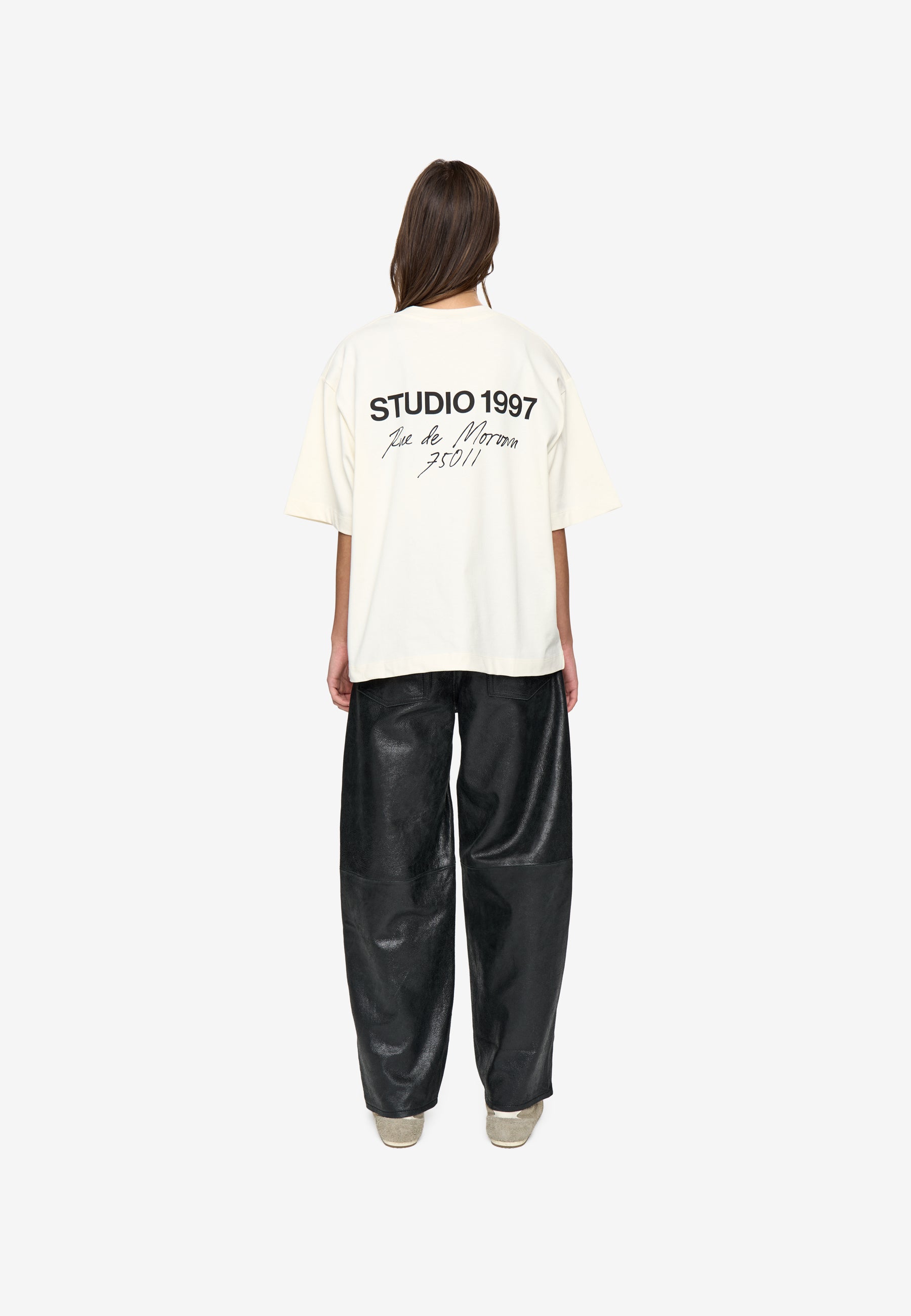 minimum female Benedicte ss t-shirt G4844 Short Sleeved T-shirt 0608 Coco Milk