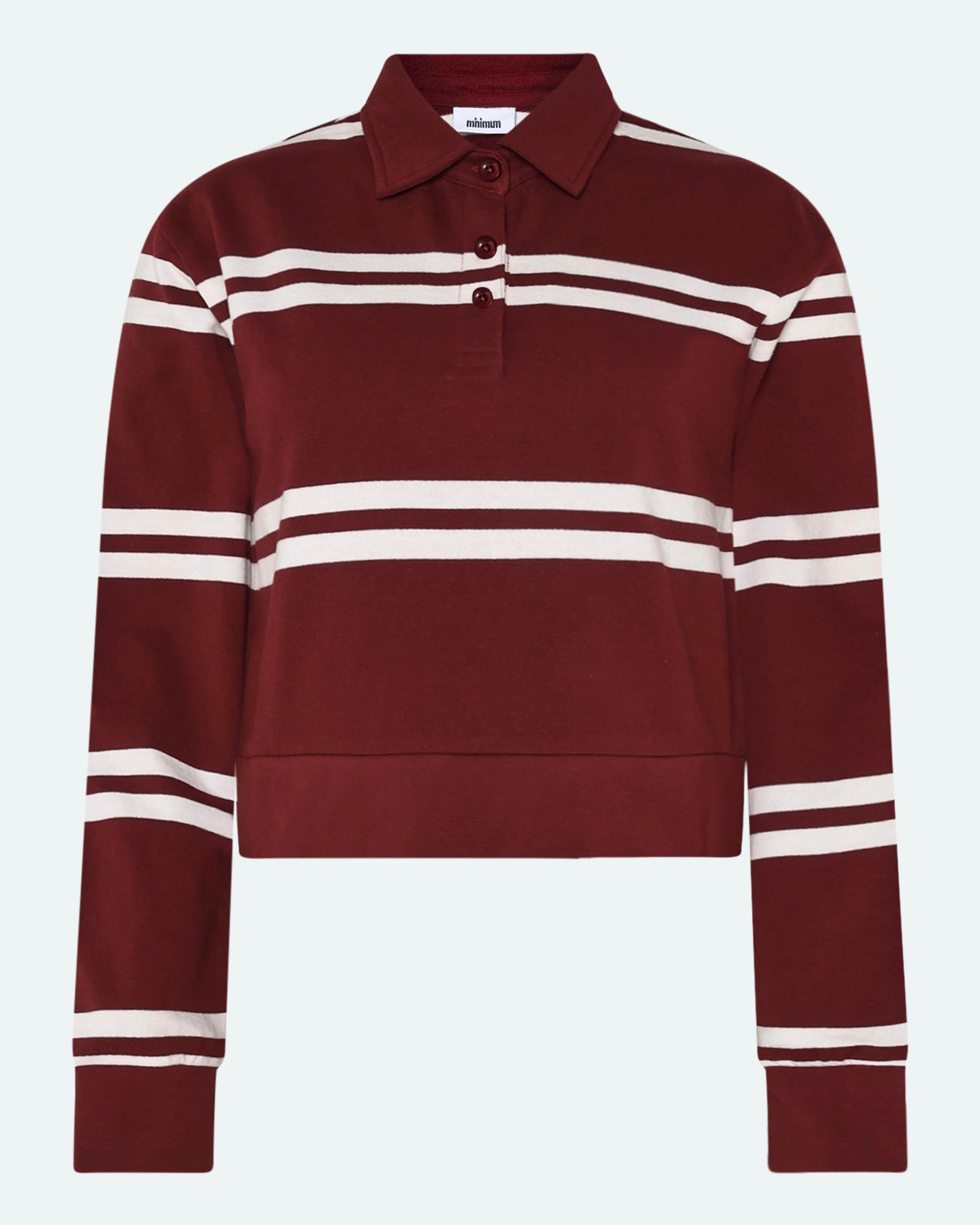 minimum female Bianca polo 4453 GOTS Polo 1534 Merlot