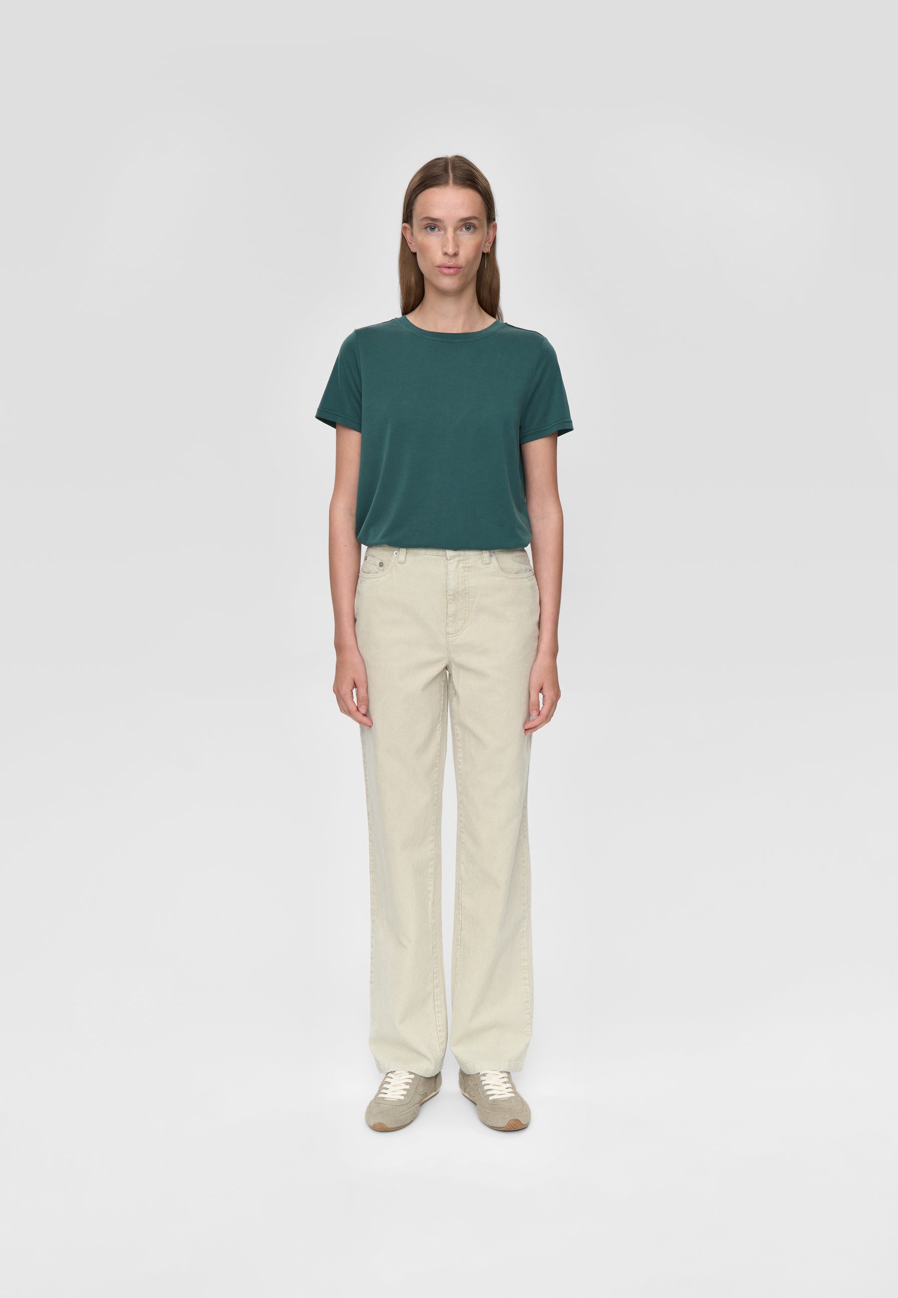 minimum female Britney MW str jeans 4356 Straight Jeans 6305 Pelican